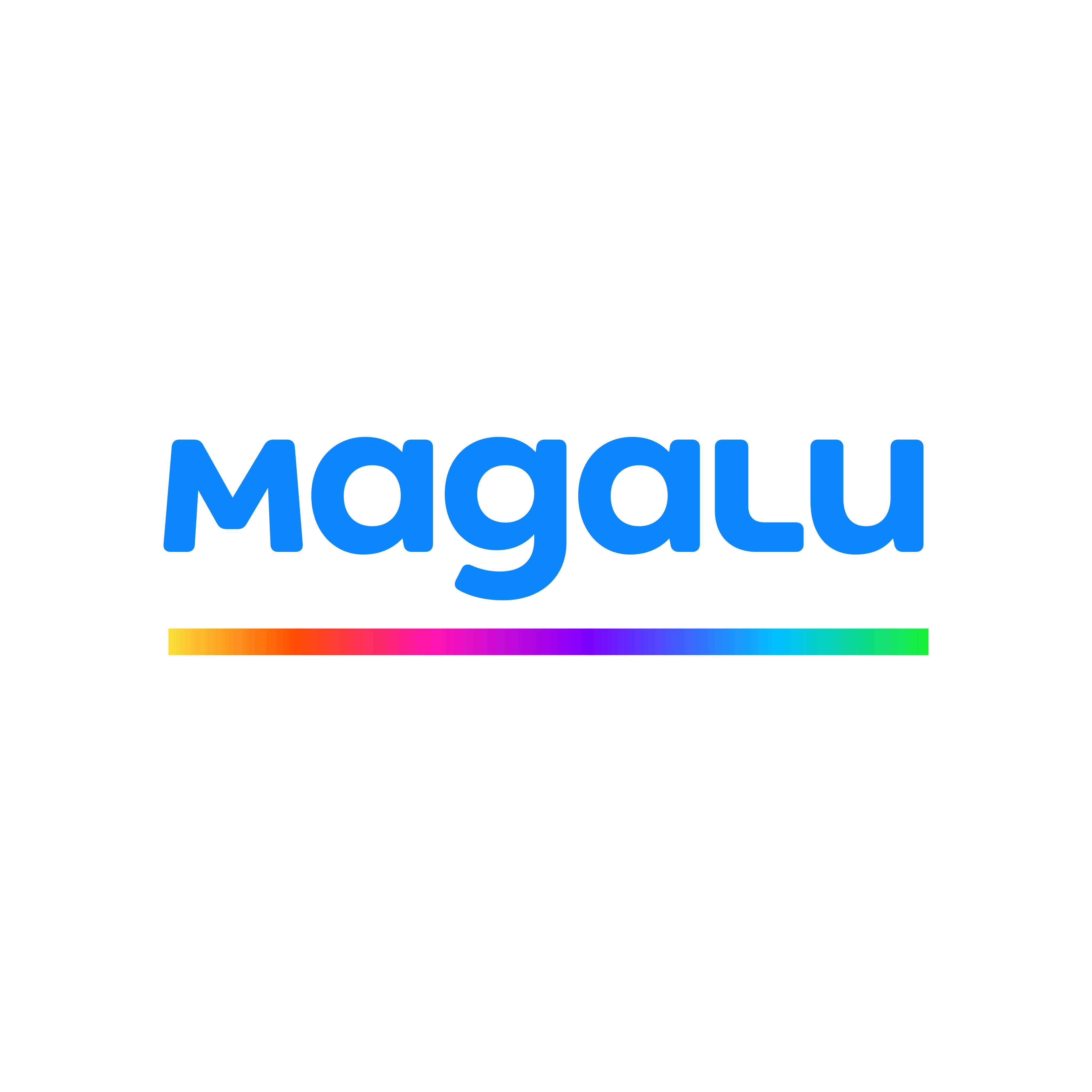 magalu logo 0 - Magazine Luiza Logo - Magalu Logo