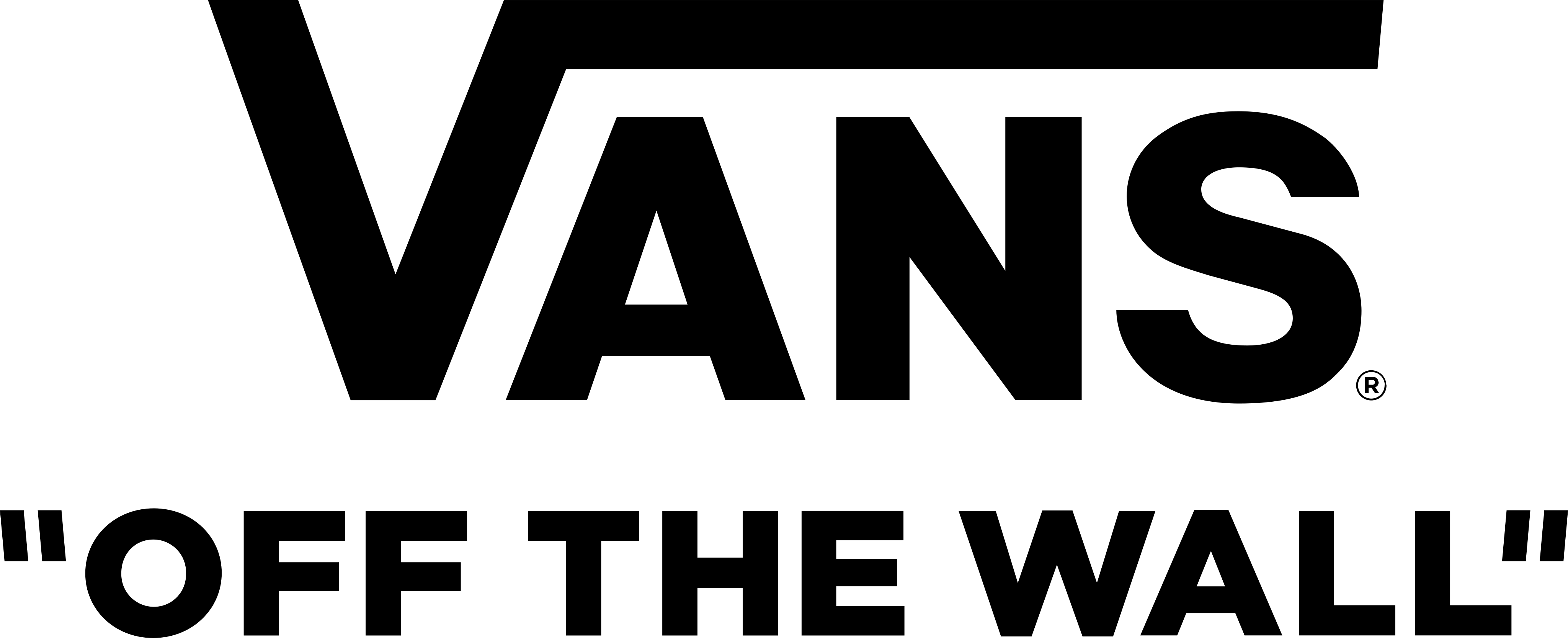 black vans logo