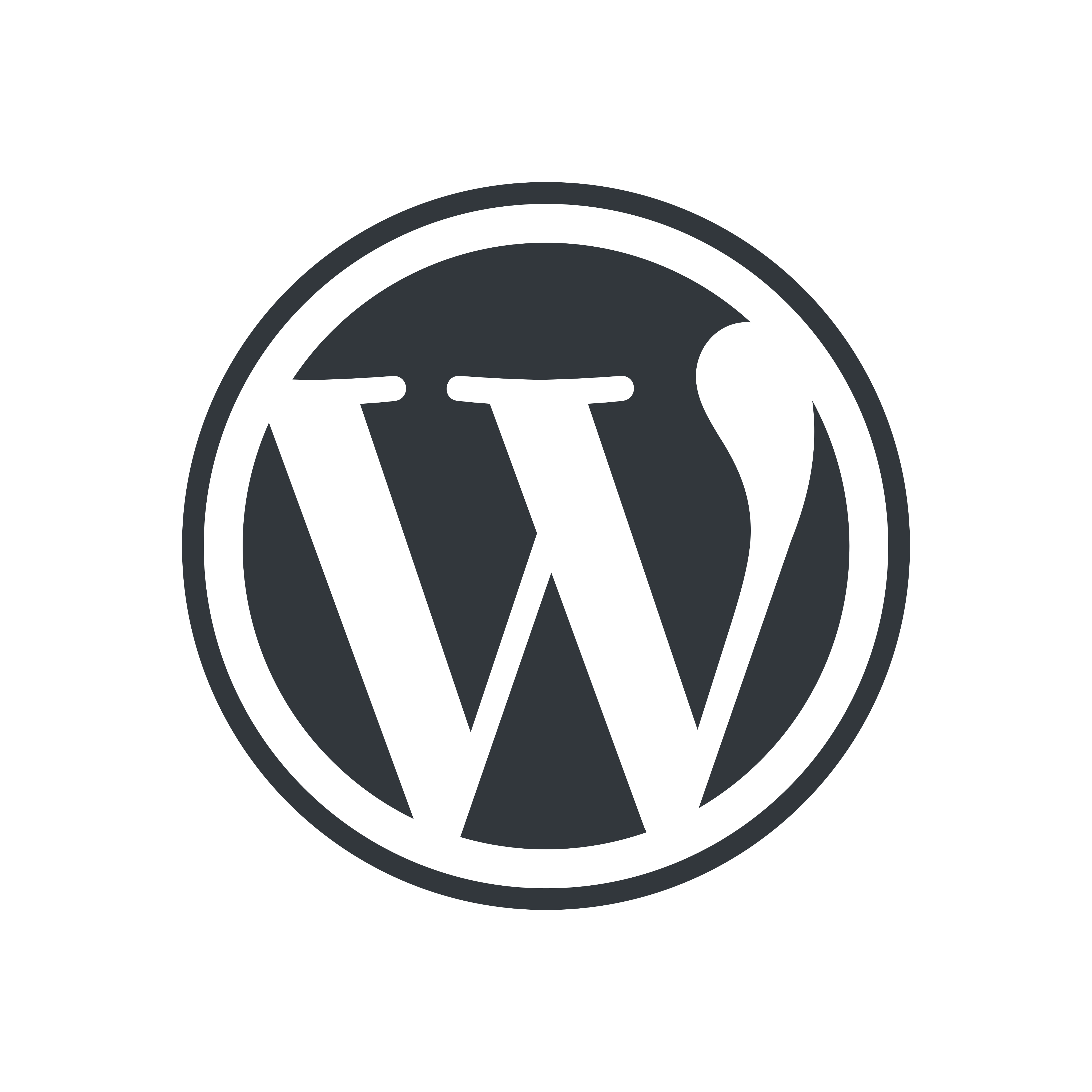 wordpress logo 1 1 - Wordpress Logo