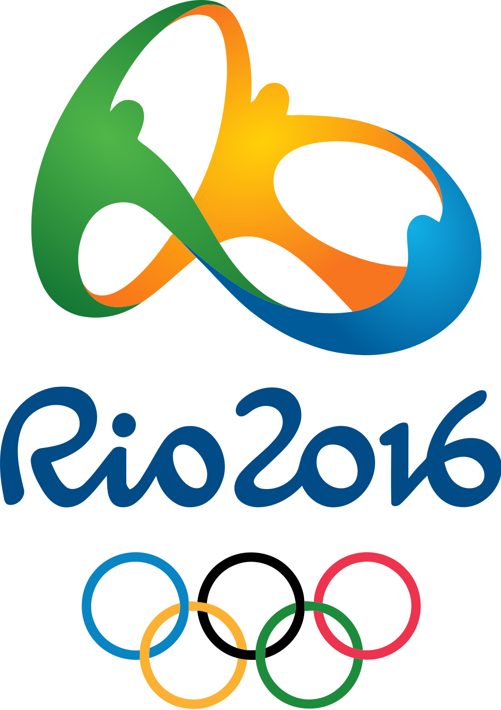 Olimpíadas Rio 2016 Logo. 