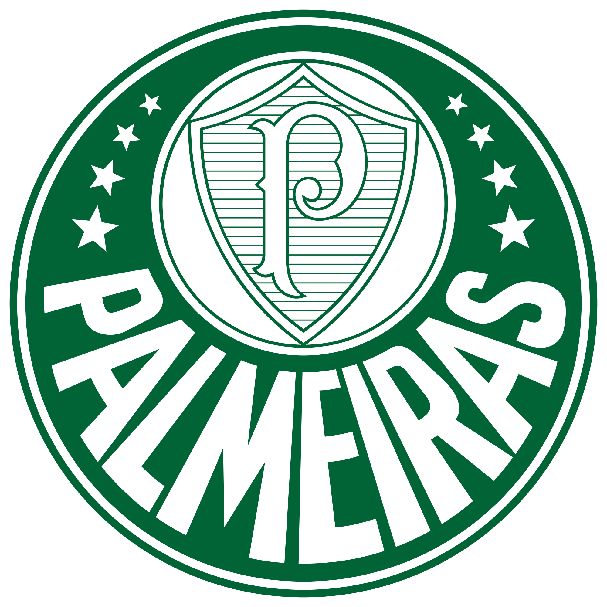 palmeiras logo 3 - Palmeiras Logo