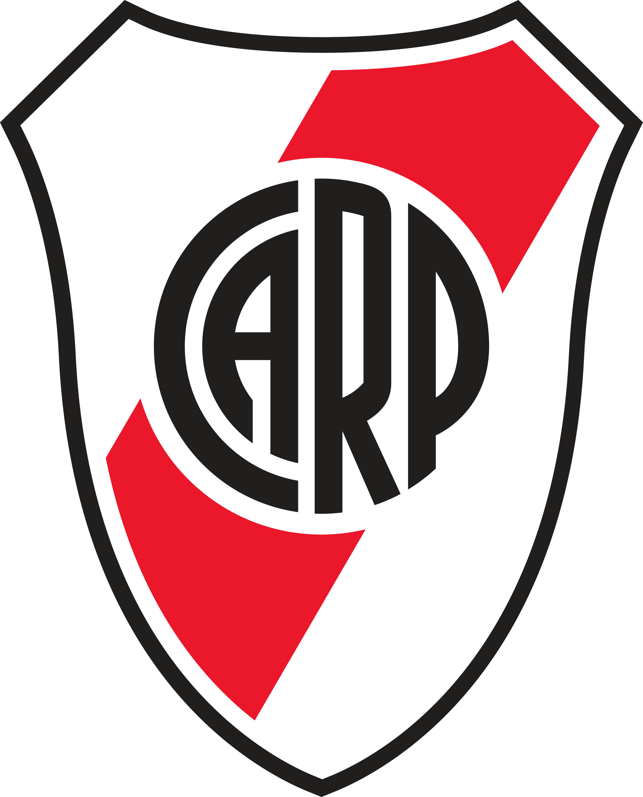 river plate logo 1 1 - River Plate Logo - Club Atlético River Plate Escudo