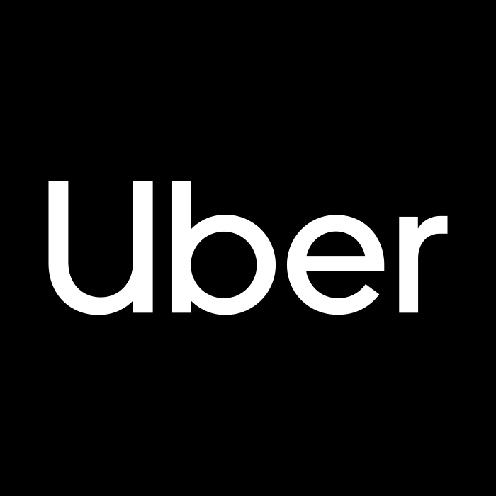 Uber logo.