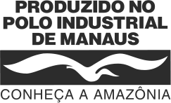 Produzido no Polo Industrial de Manaus Logo, Zona Franca de Manaus Logo.