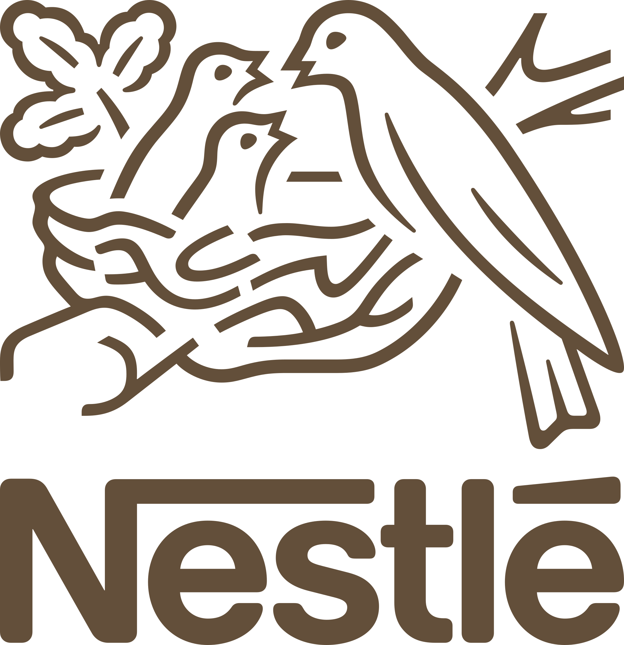 Nestlé Logo.
