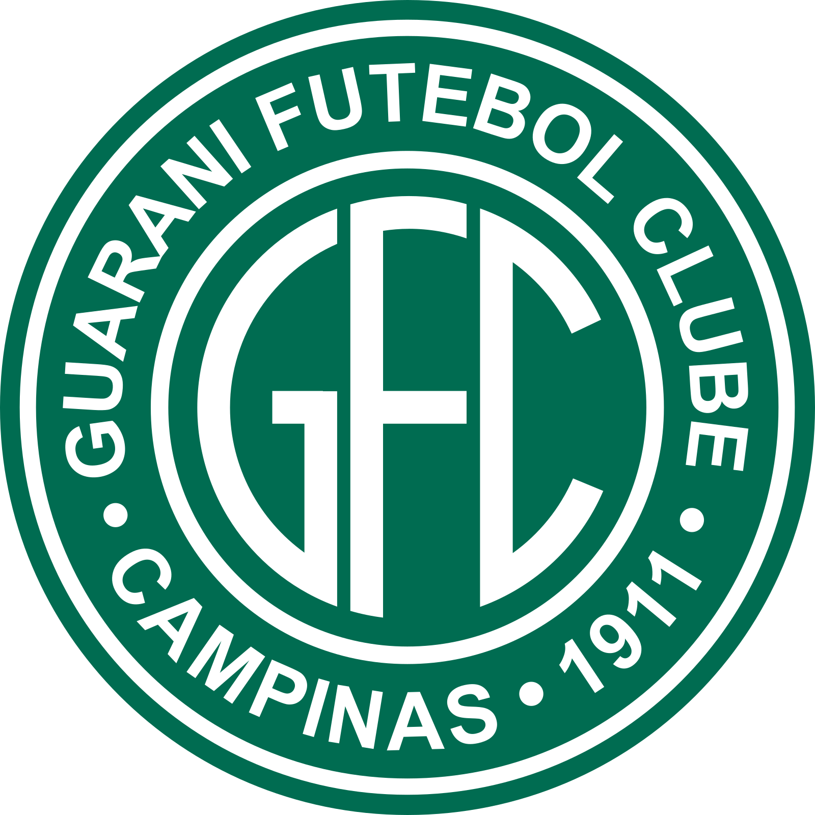 Guarani fc logo esudo 5 - Guarani FC Logo - Brazil