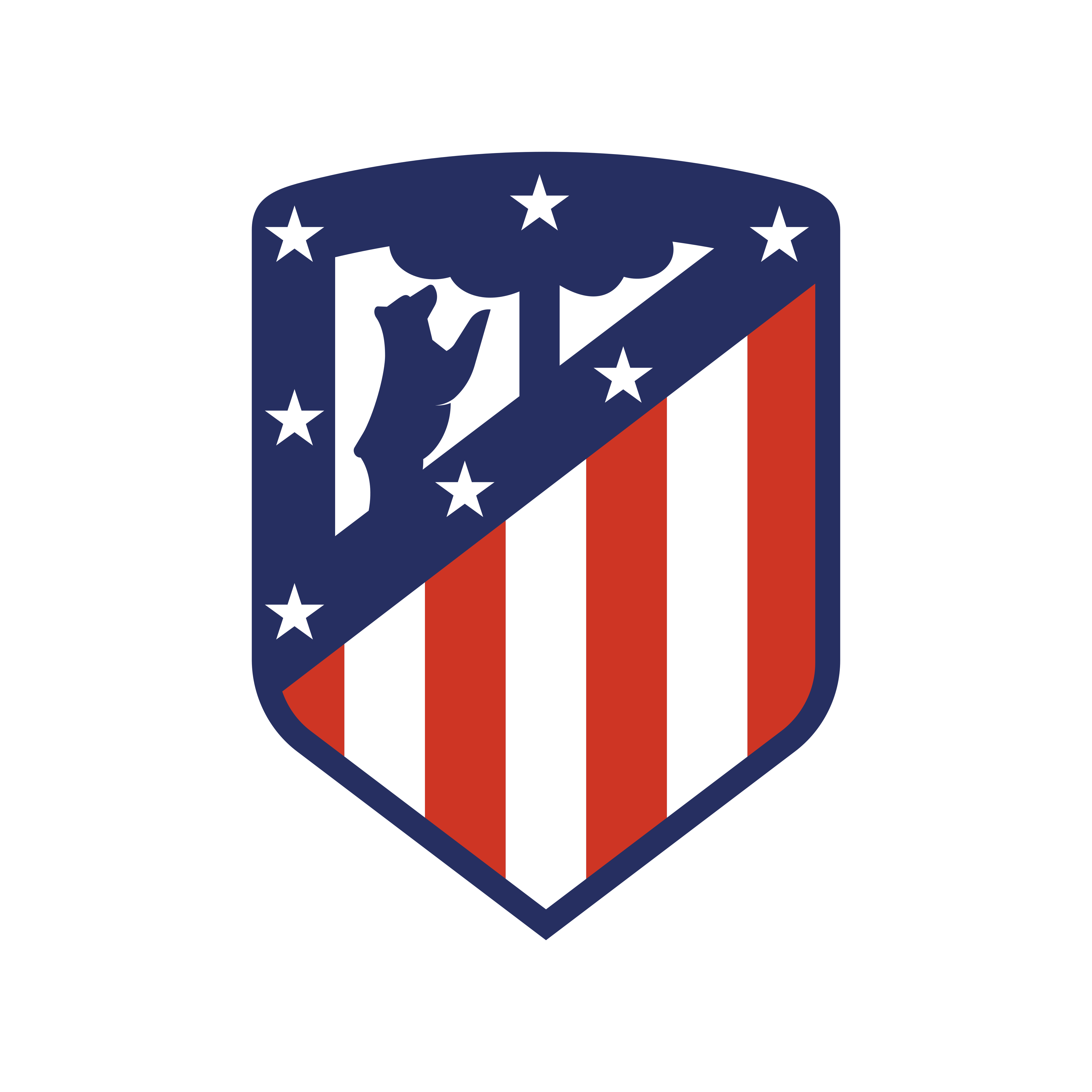 atletico madrid logo 0 - Atlético de Madrid Logo