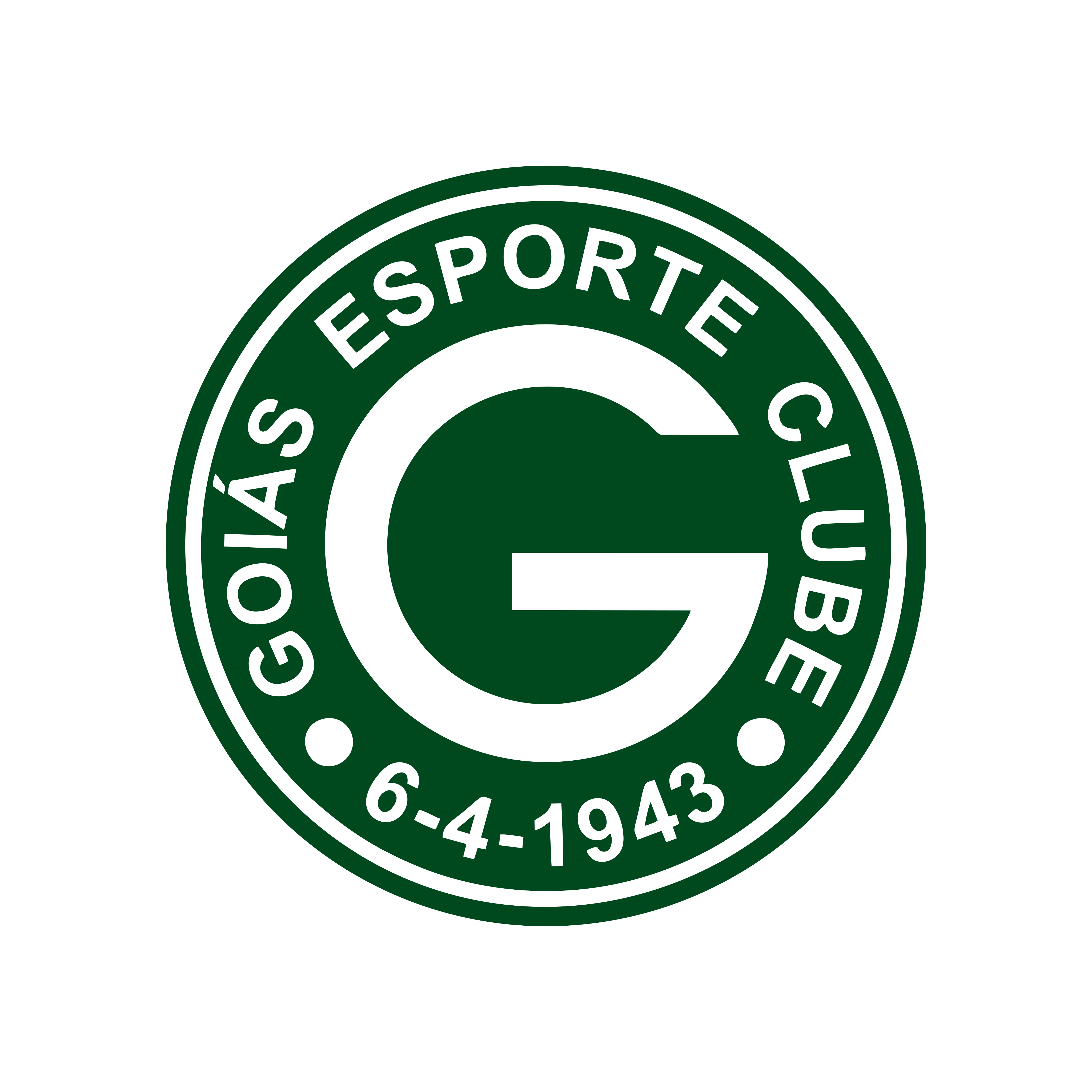 goias logo 0 1 - Goiás EC Logo