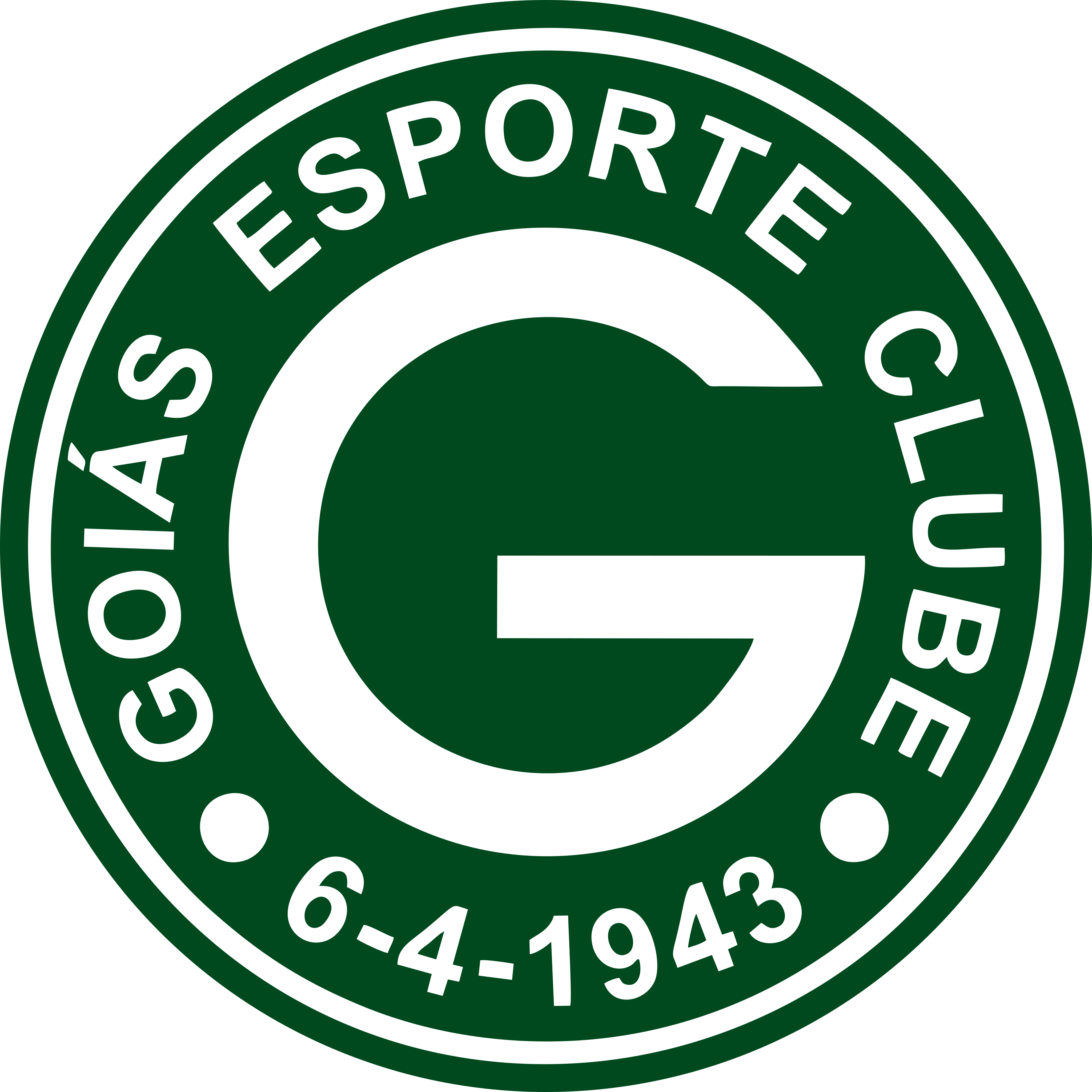 goias logo - Goiás EC Logo