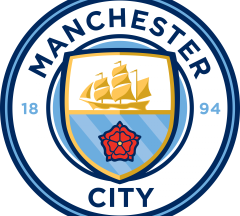 Manchester City logo, escudo, badge.