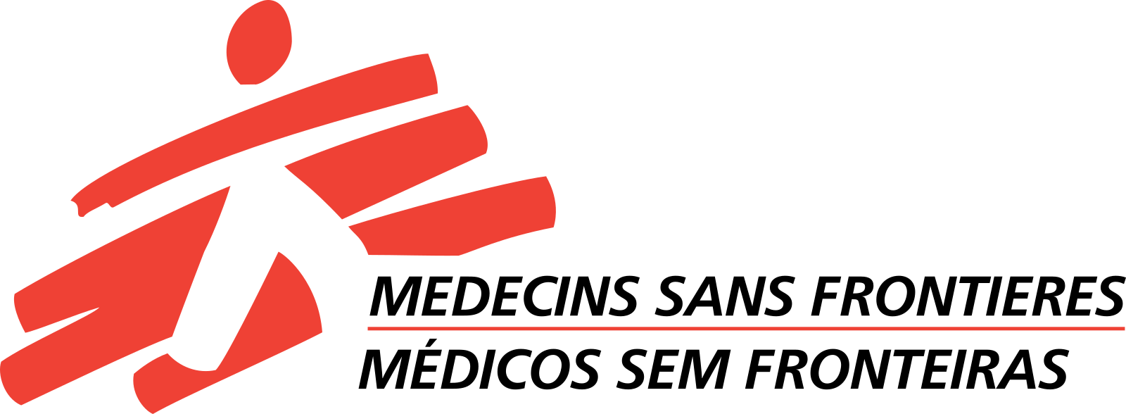 MSF Logo, Médicos sem fronteiras logo. 