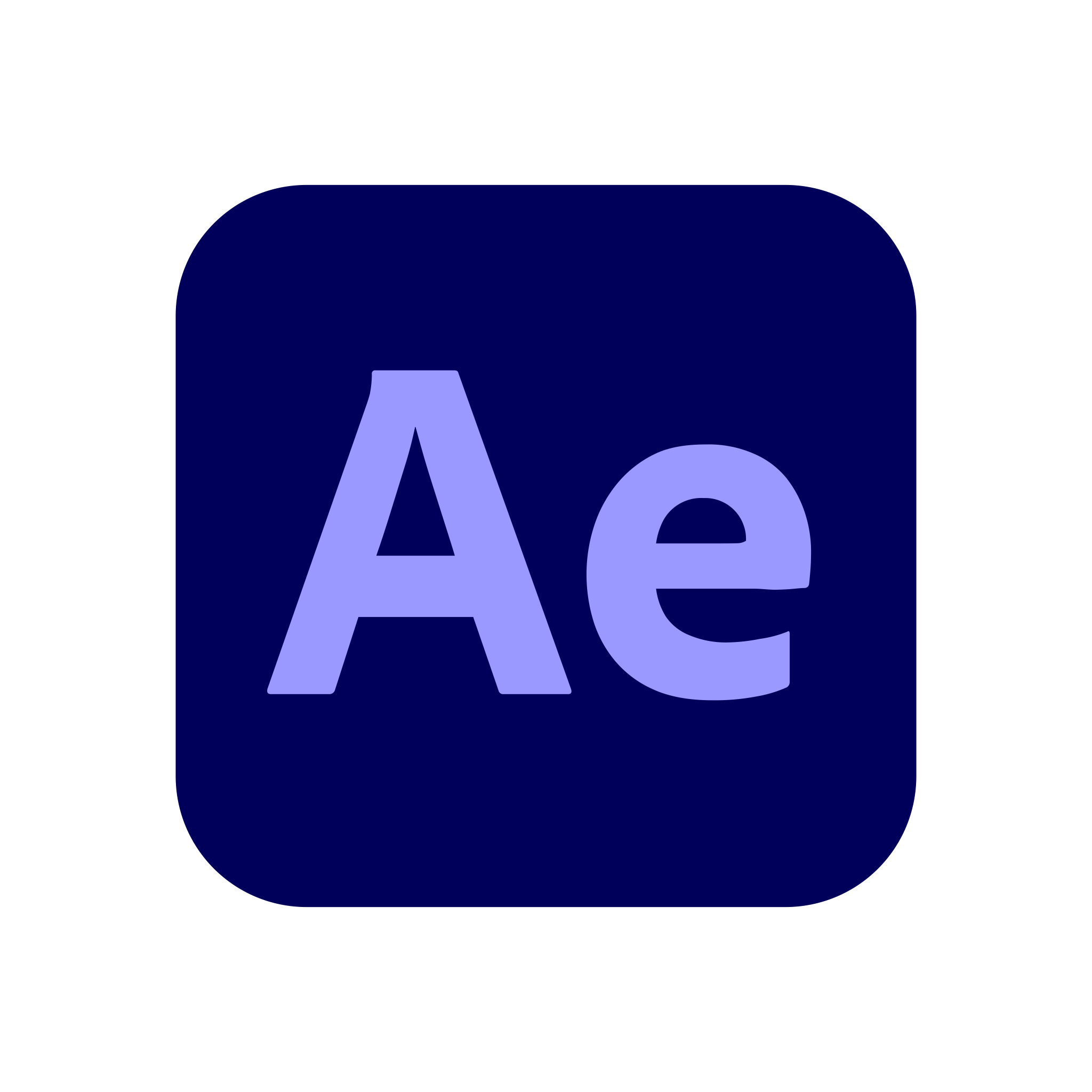 Adobe After Effects Logo – PNG e Vetor – Download de Logo