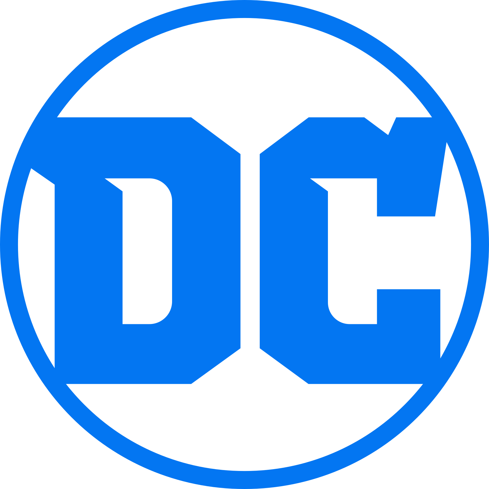 DC Comics logo.