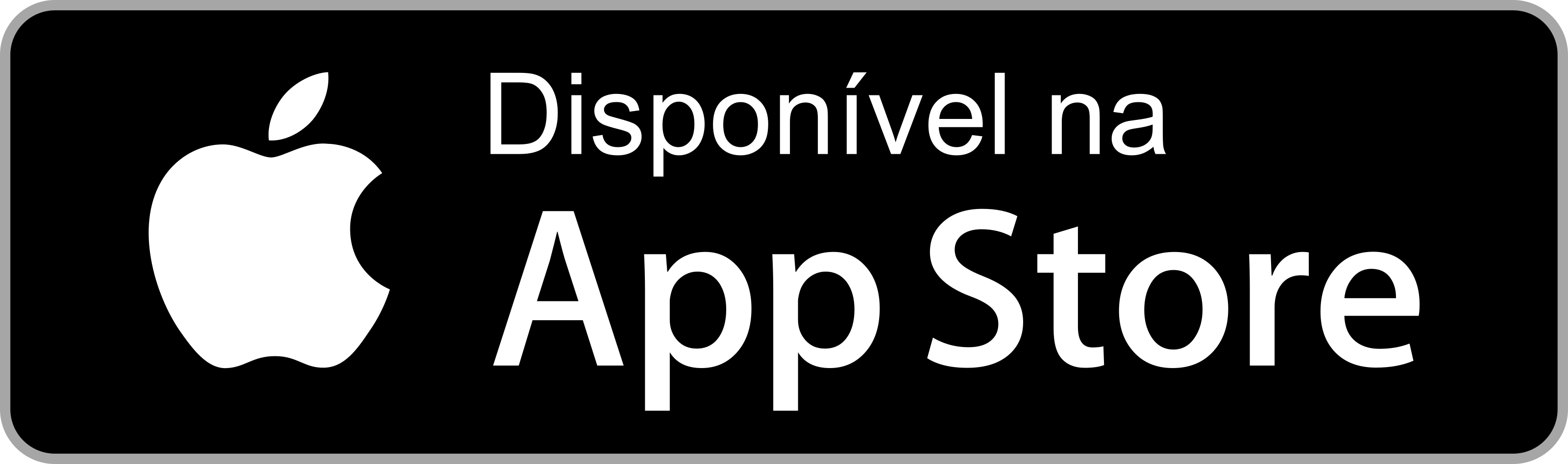 Disponível na App Store – Botão Disponível na App Store - PNG e Vetor -  Download de Logo
