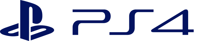Playstation 4 logo, ps4 logo.