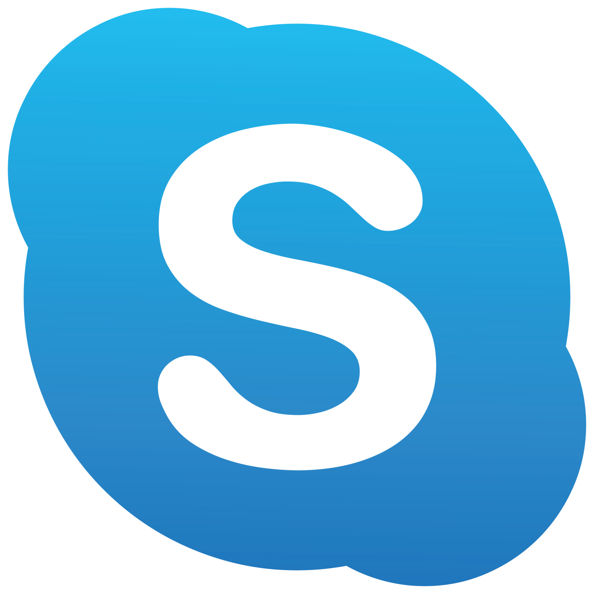 skype-logo-0 - PNG - Download de Logotipos