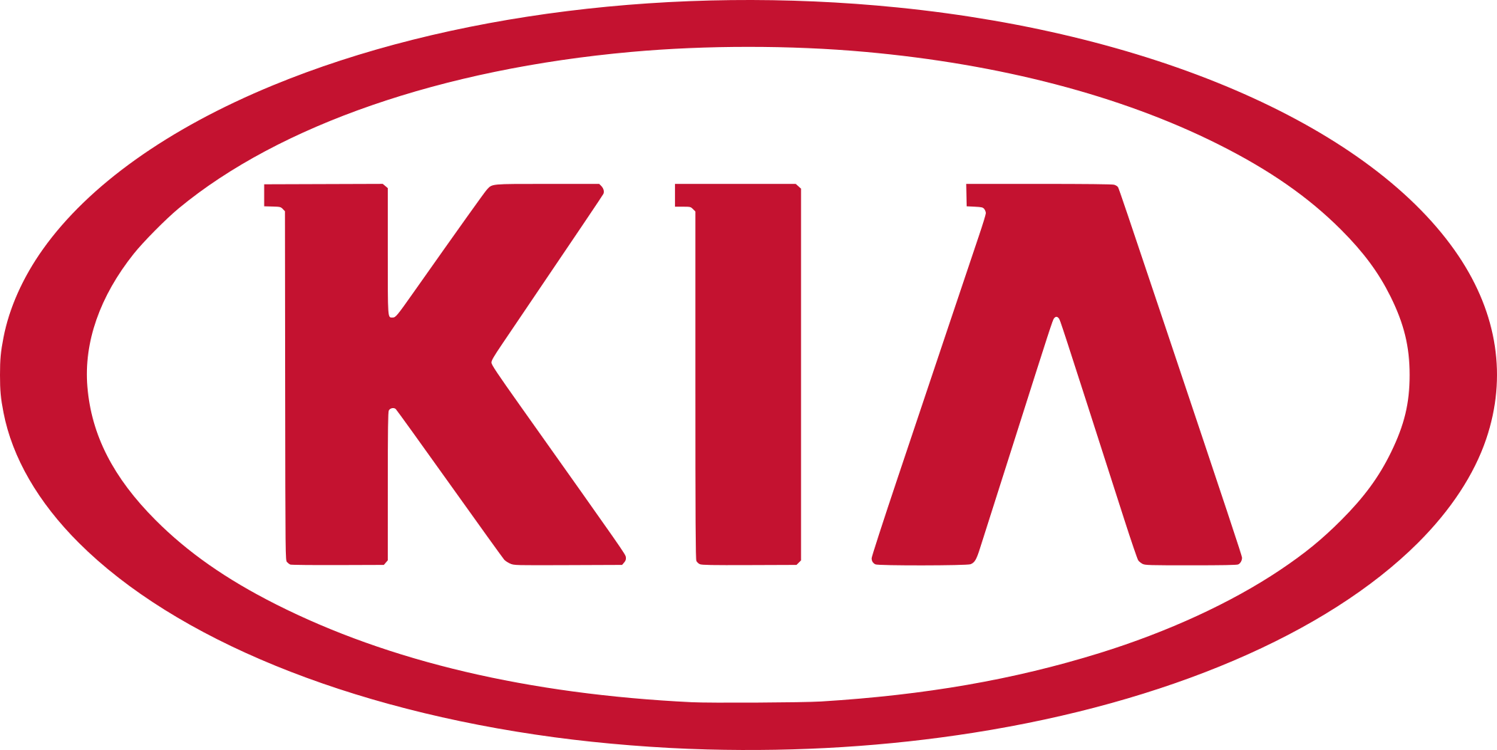 Kia logo.