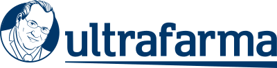 Ultrafarma logo.