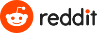 Reddit logo.