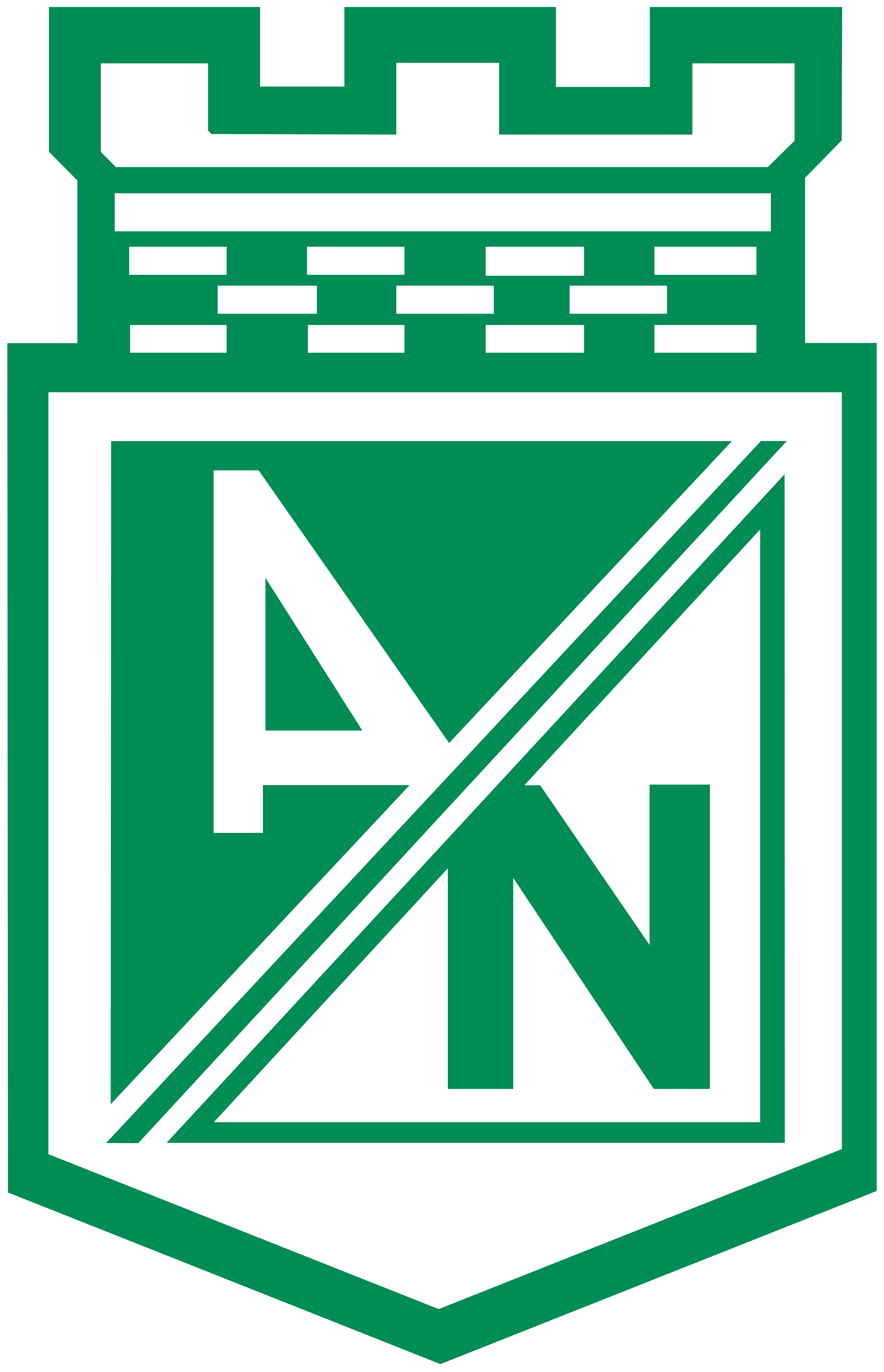 atletico nacional logo escudo - Club Atlético Nacional Logo - Escudo
