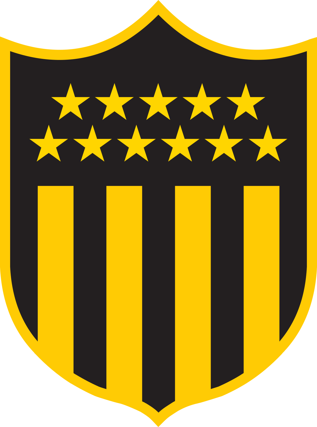 Peñarol logo, escudo.