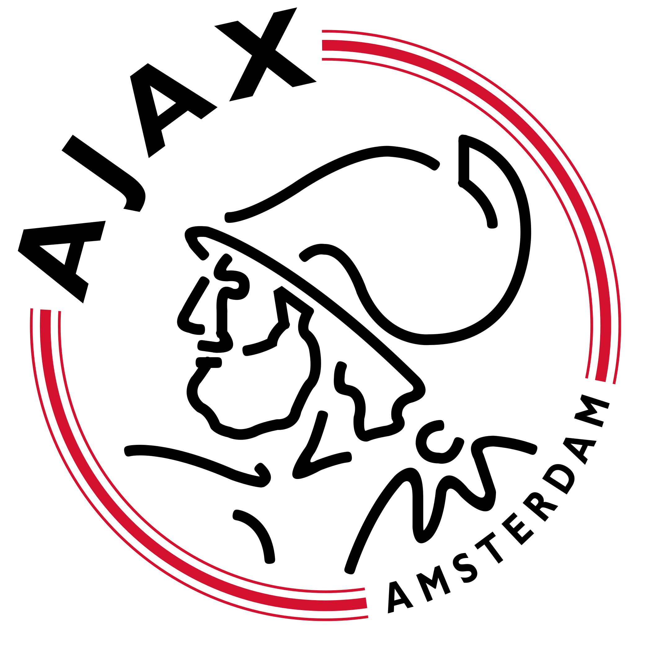 Ajax Fc logo escudo.