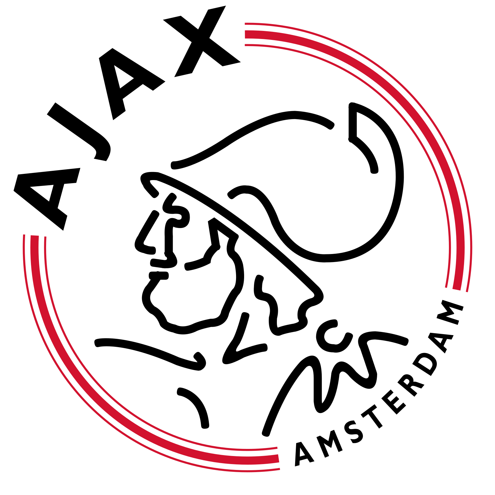 ajax logo escudo 2 - Ajax FC Logo