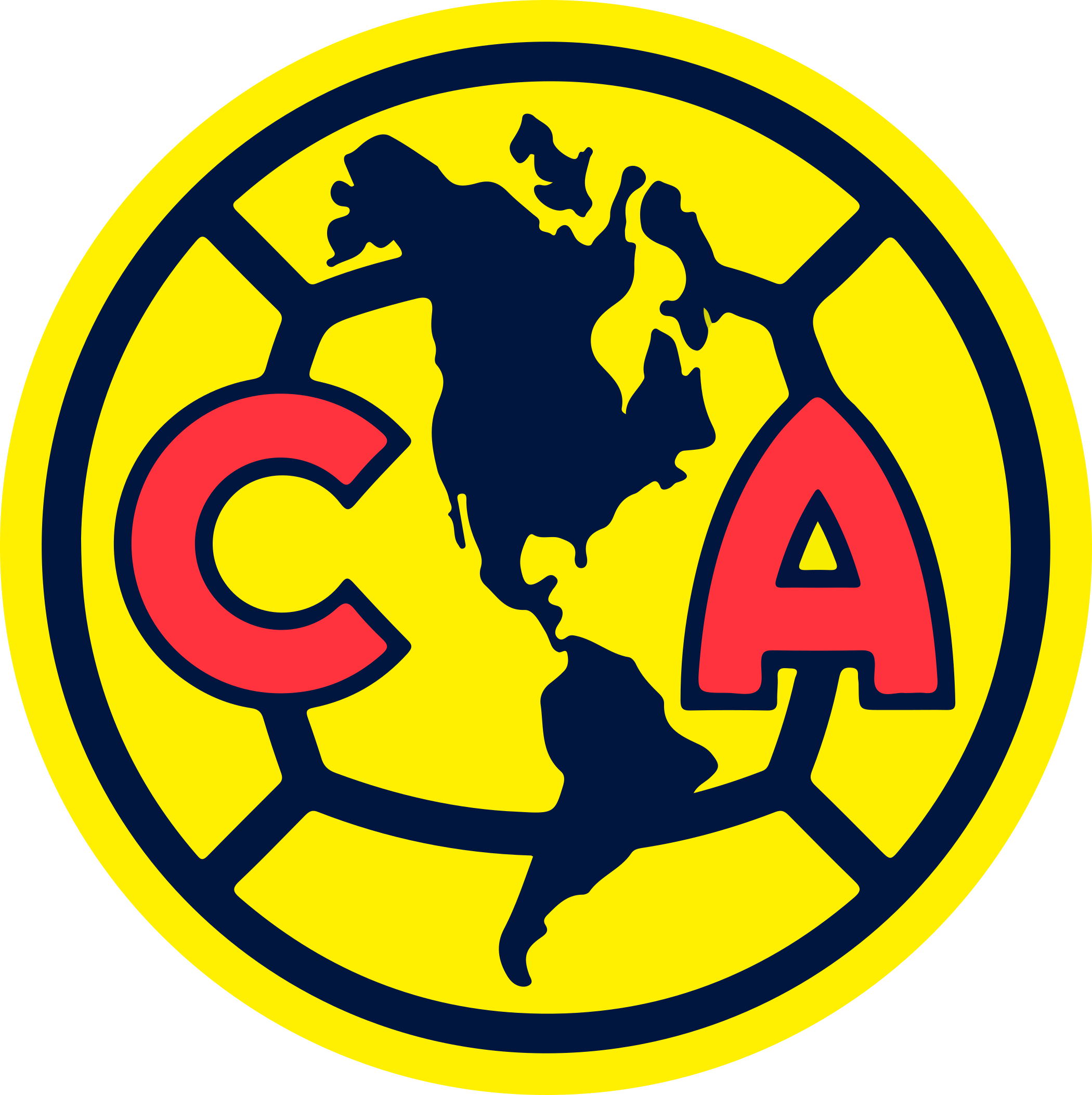 Introducir 64+ imagen escudo del club america png