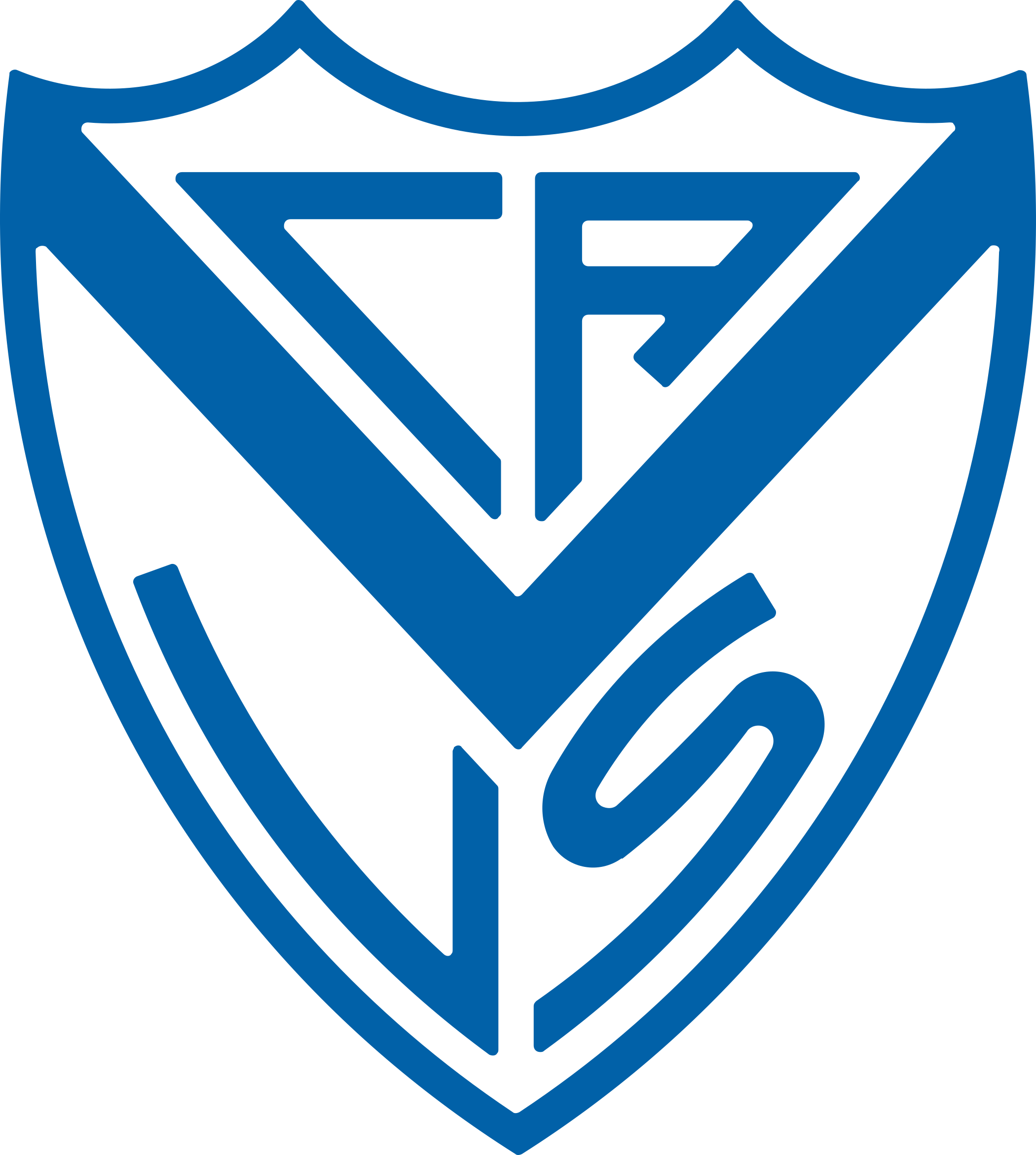 velez logo escudo 2 - CA Vélez Sarsfield Logo