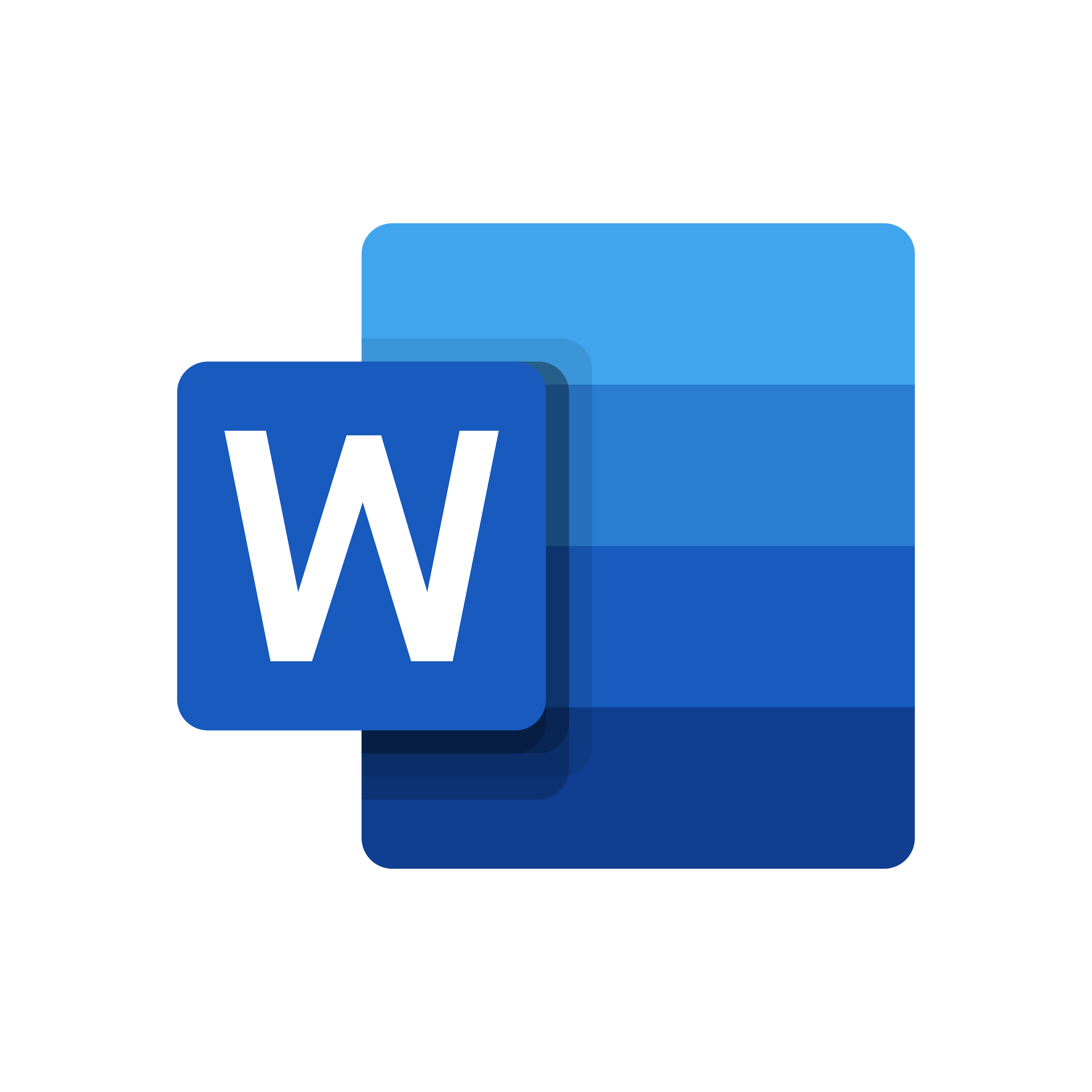 Microsoft Word Logo - PNG y Vector