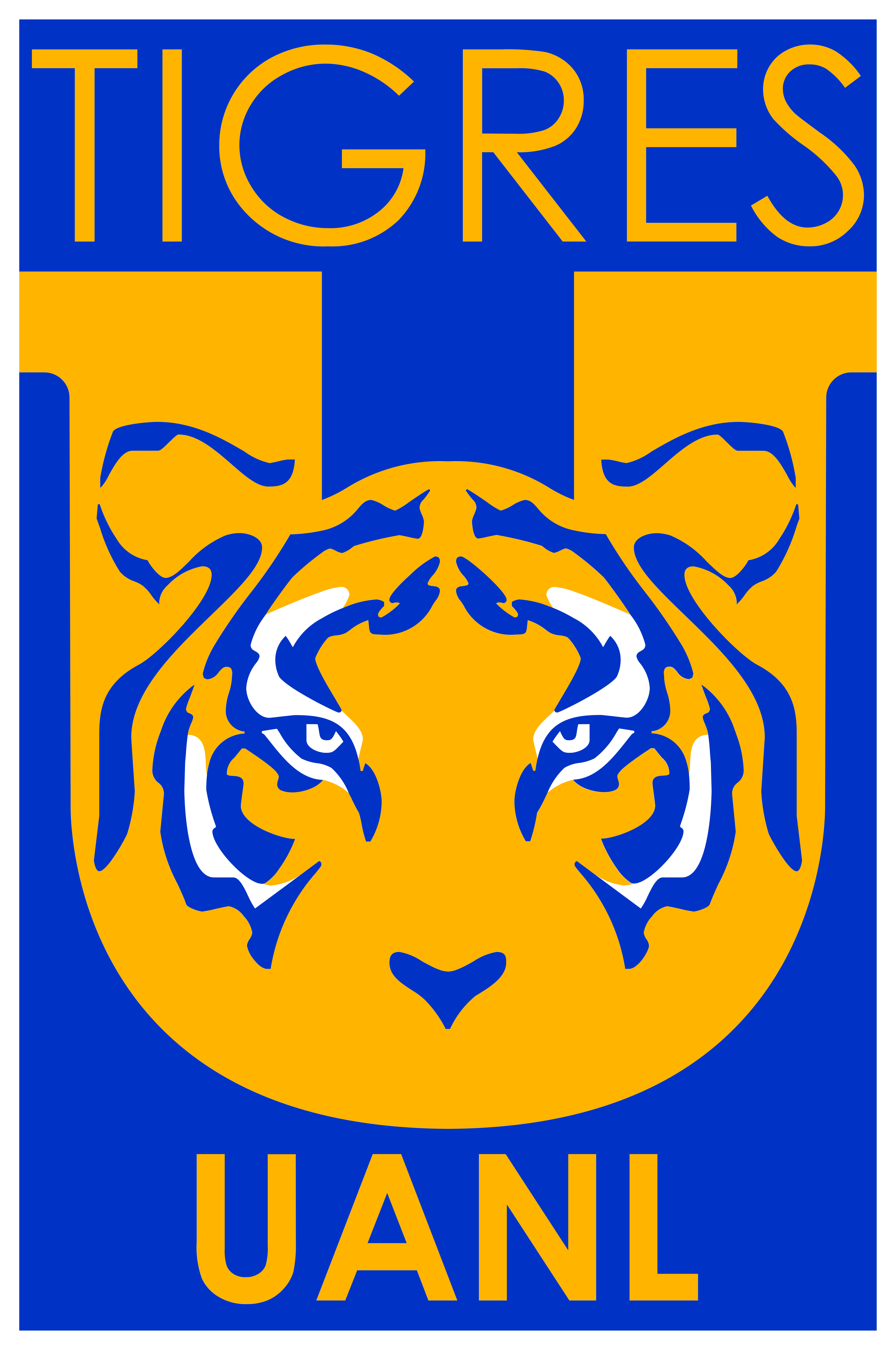 club tigres uanl logo - Club Tigres UANL Logo