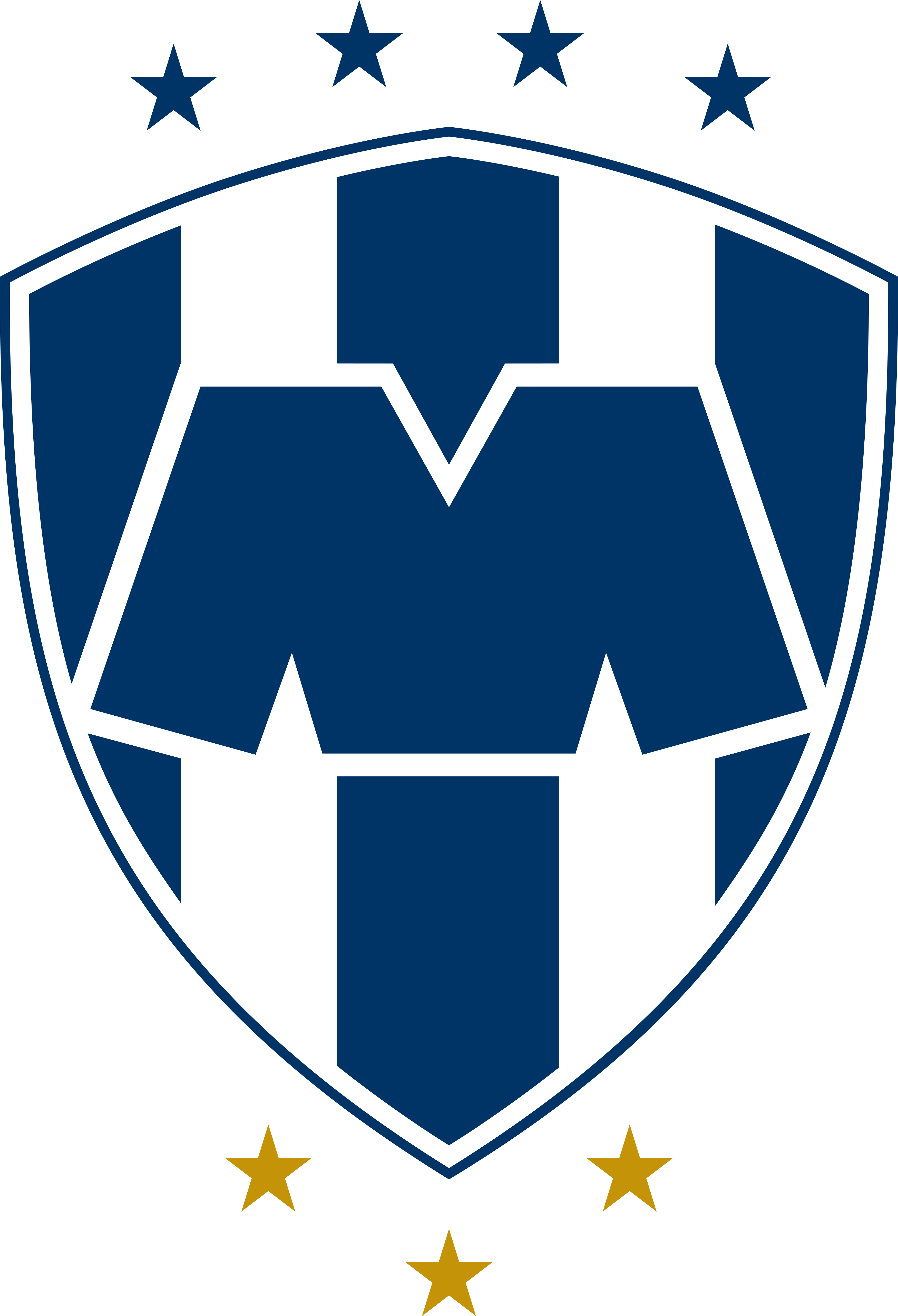 rayados monterrey logo escudo 1 - Monterrey Logo – Rayados Monterrey Escudo
