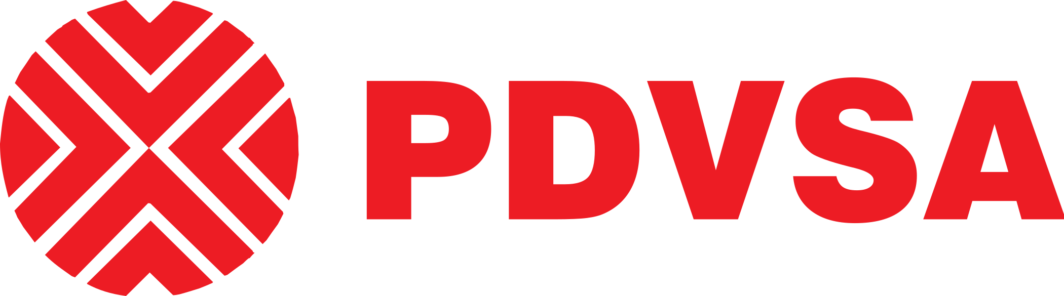 PDVSA logo.