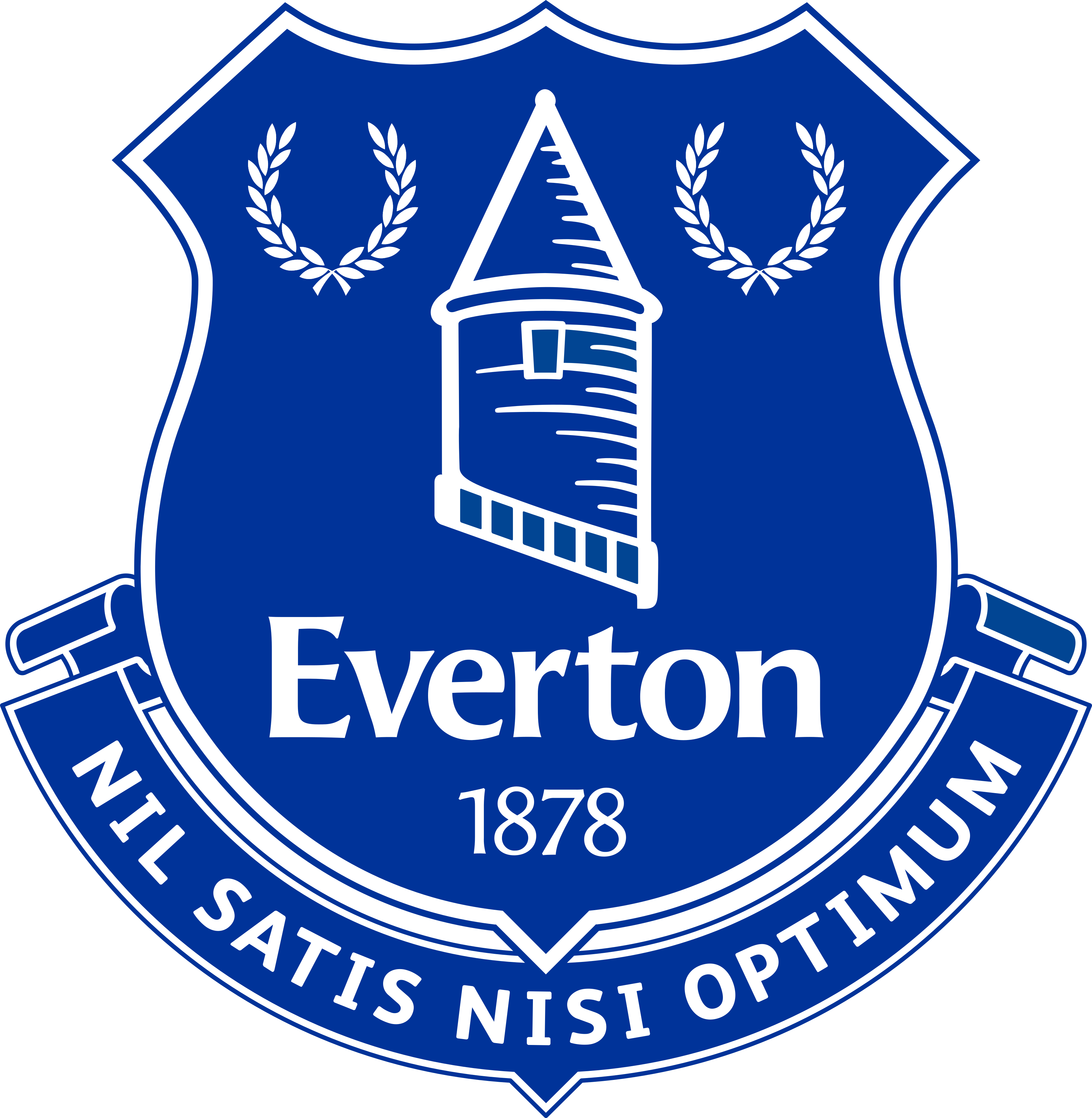 Everton Logo, Escudo.
