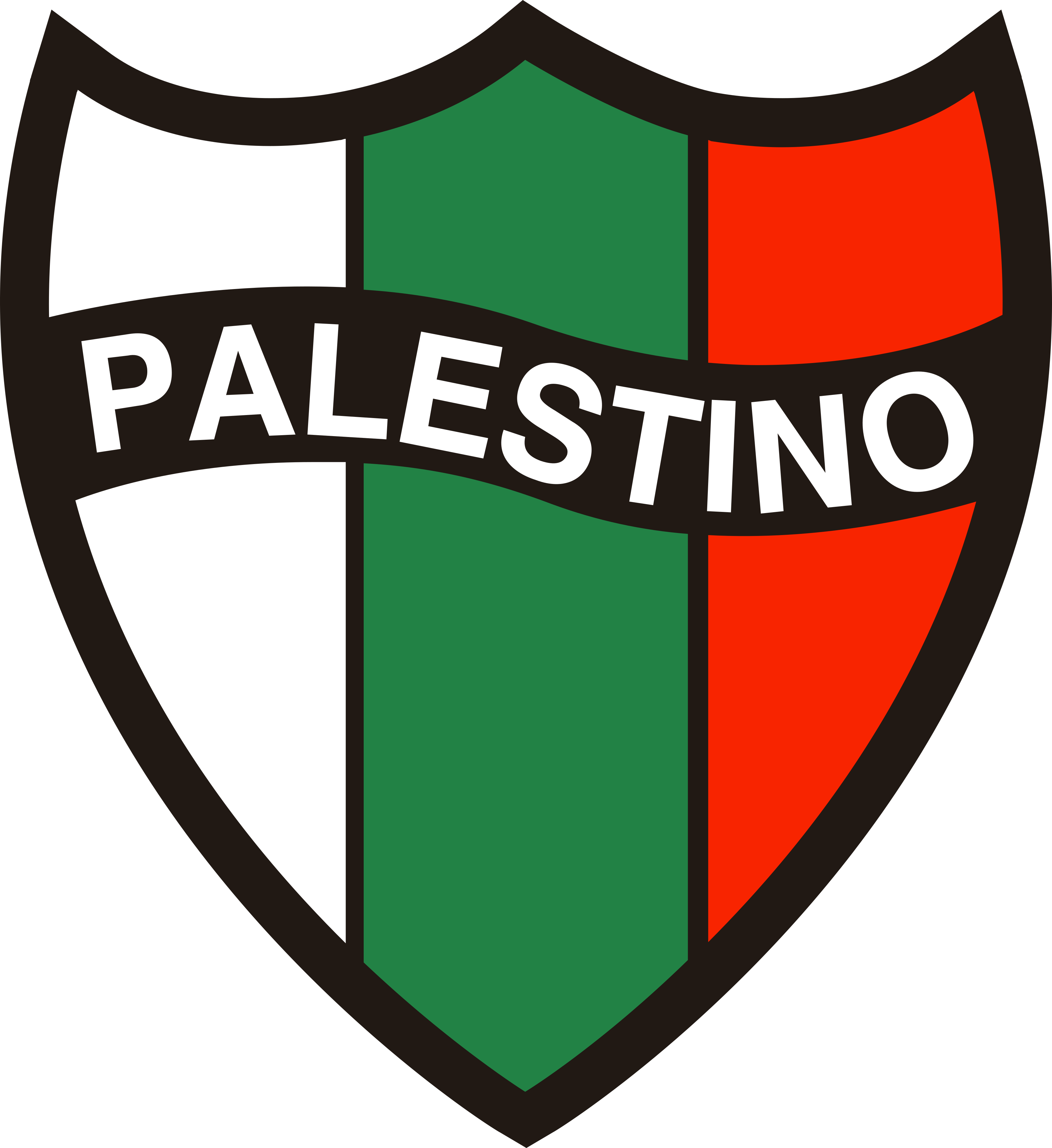 palestino logo escudo - Palestino Logo - Club Deportivo Palestino Escudo