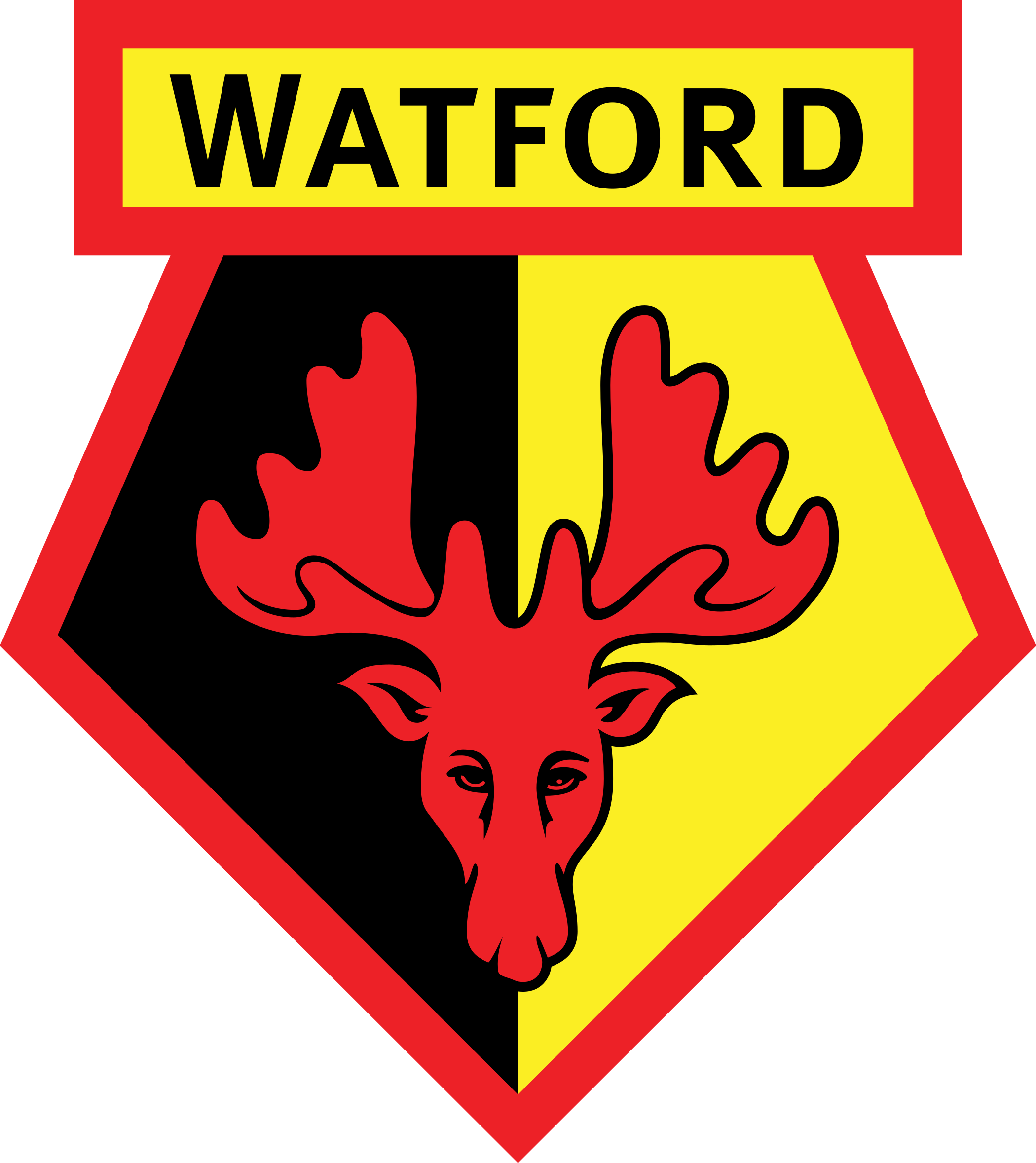 watford logo 1 - Watford Football Club Logo - Badge