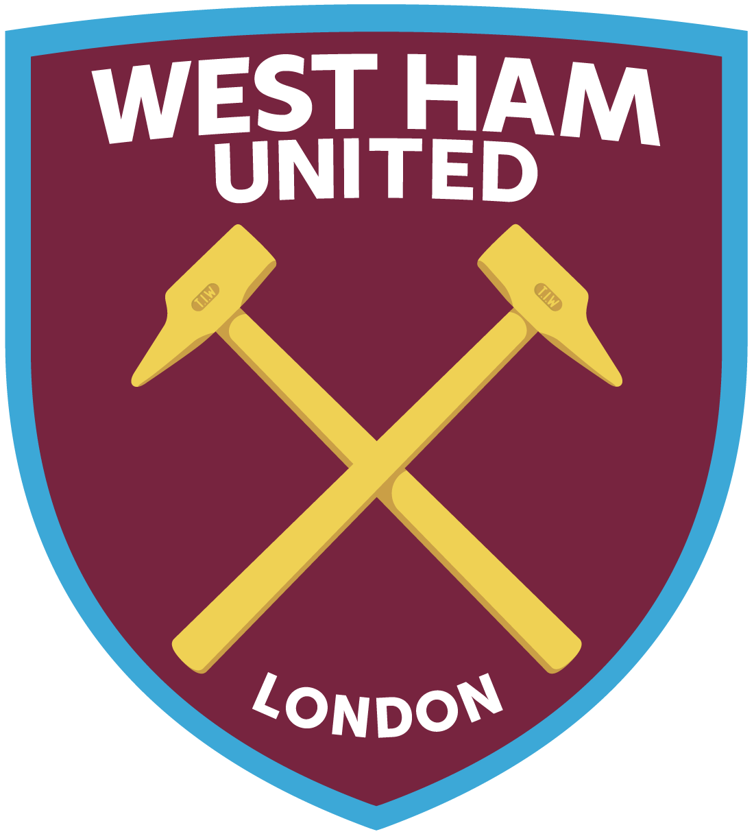 West Ham United FC Logo – Escudo – PNG e Vetor – Download de ...