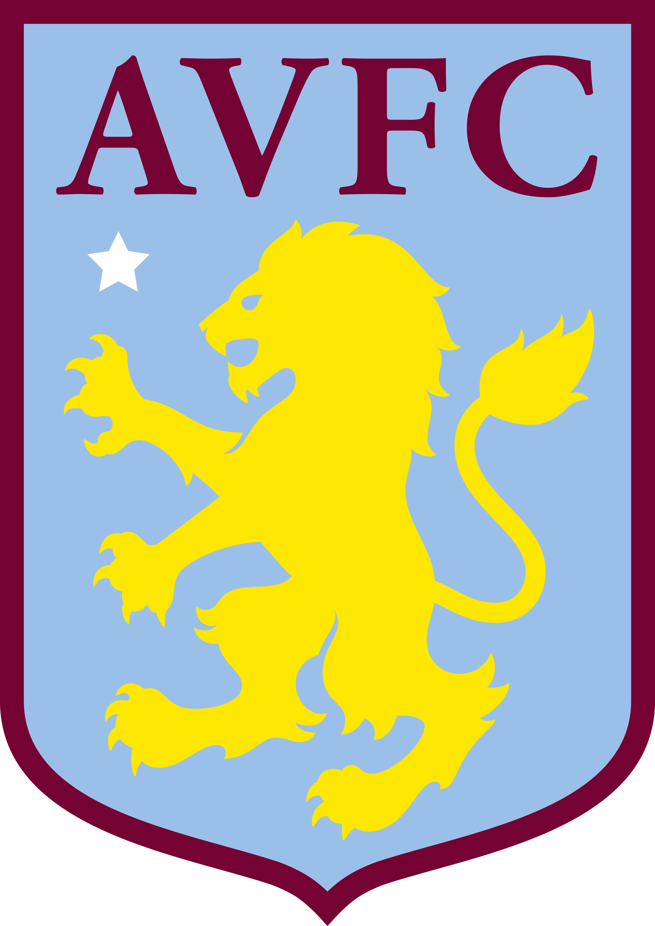 Aston Villa Logo - Fc Aston Villa Birmingham Logo Vector ...