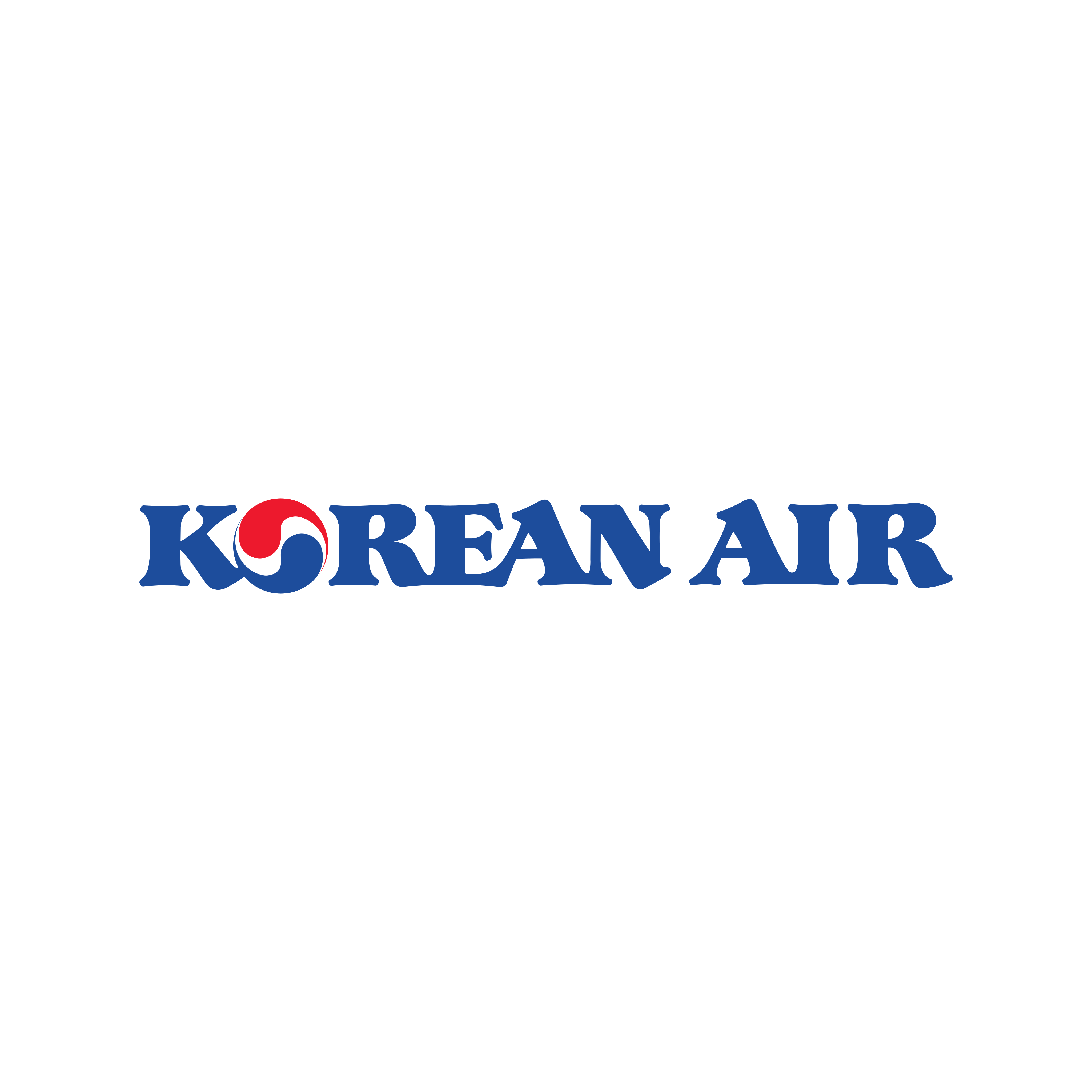 Korean Air Logo PNG.