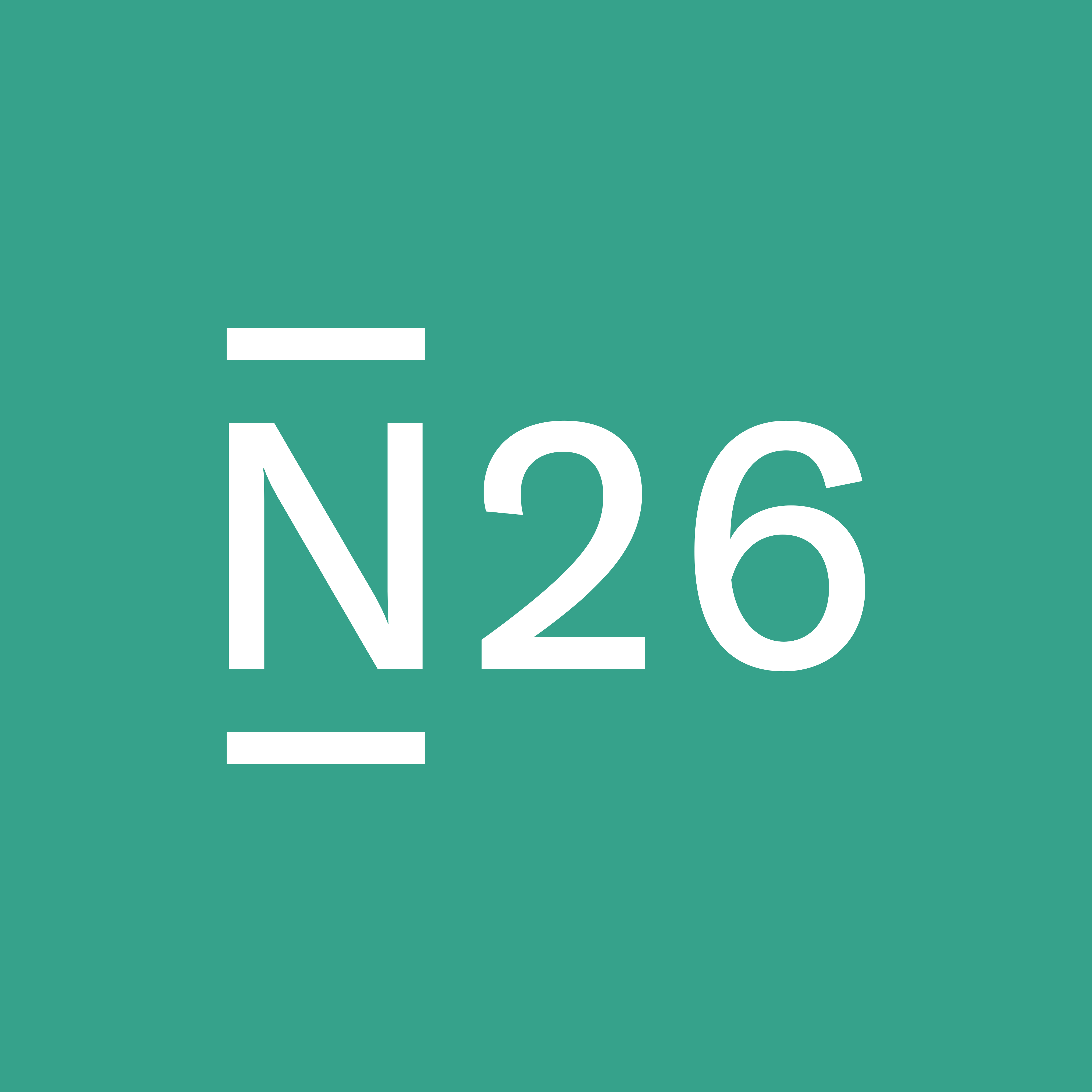 N26 Logo PNG.