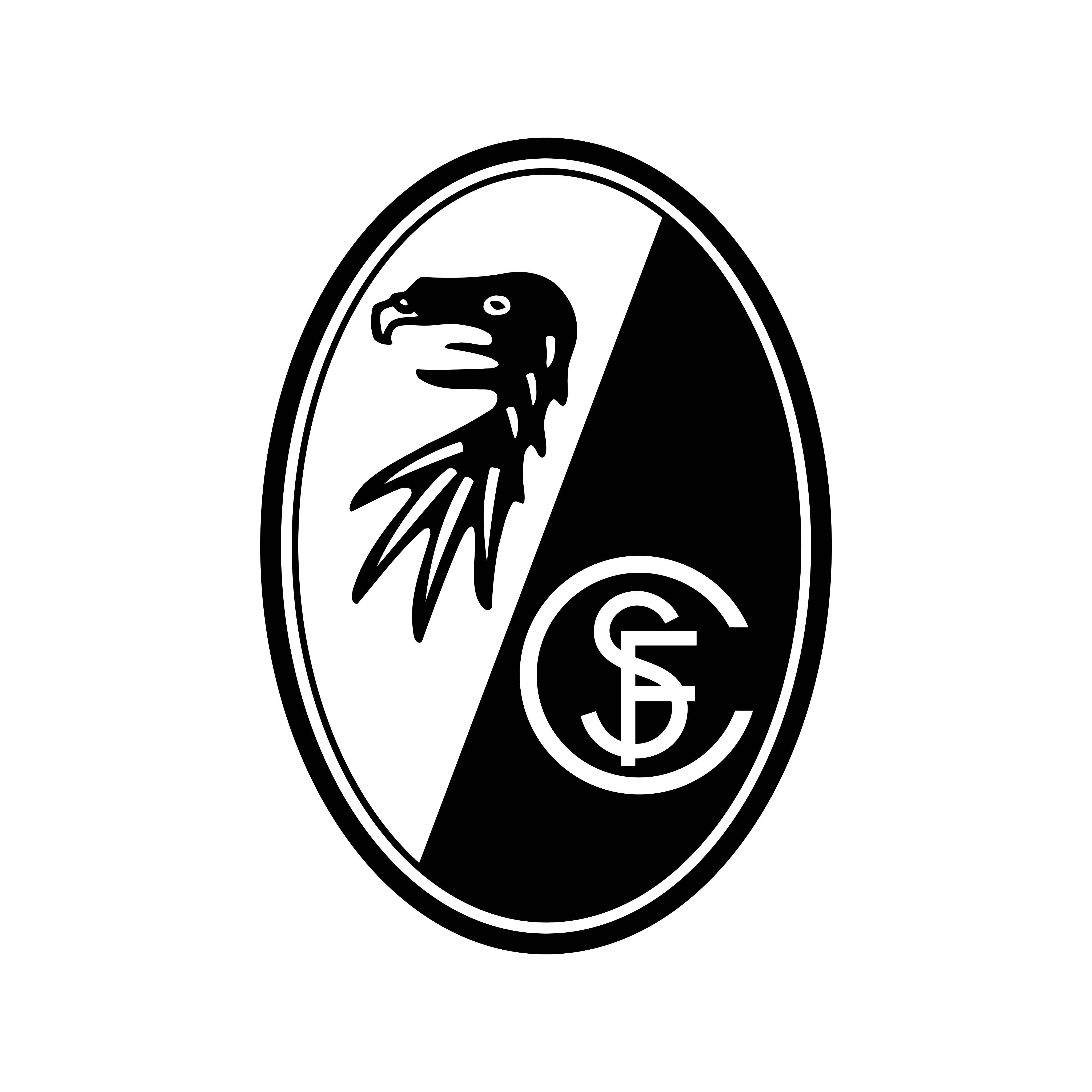 Sc Freiburg Logo Png And Vector Logo Download