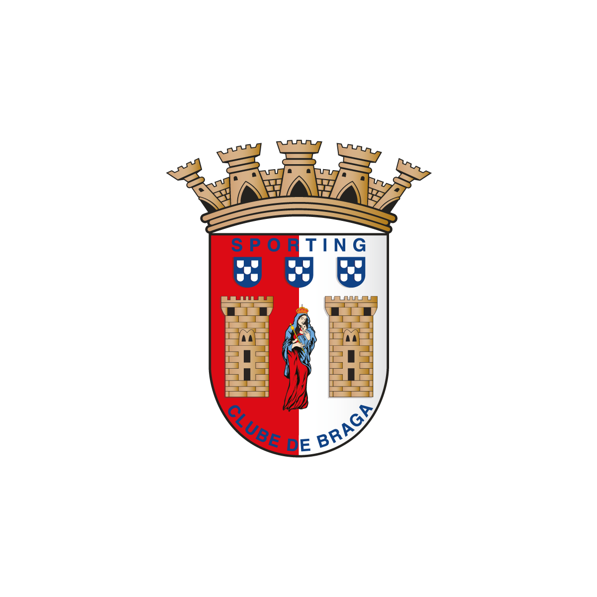 SC Braga Logo - PNG e Vetor - Download de Logo