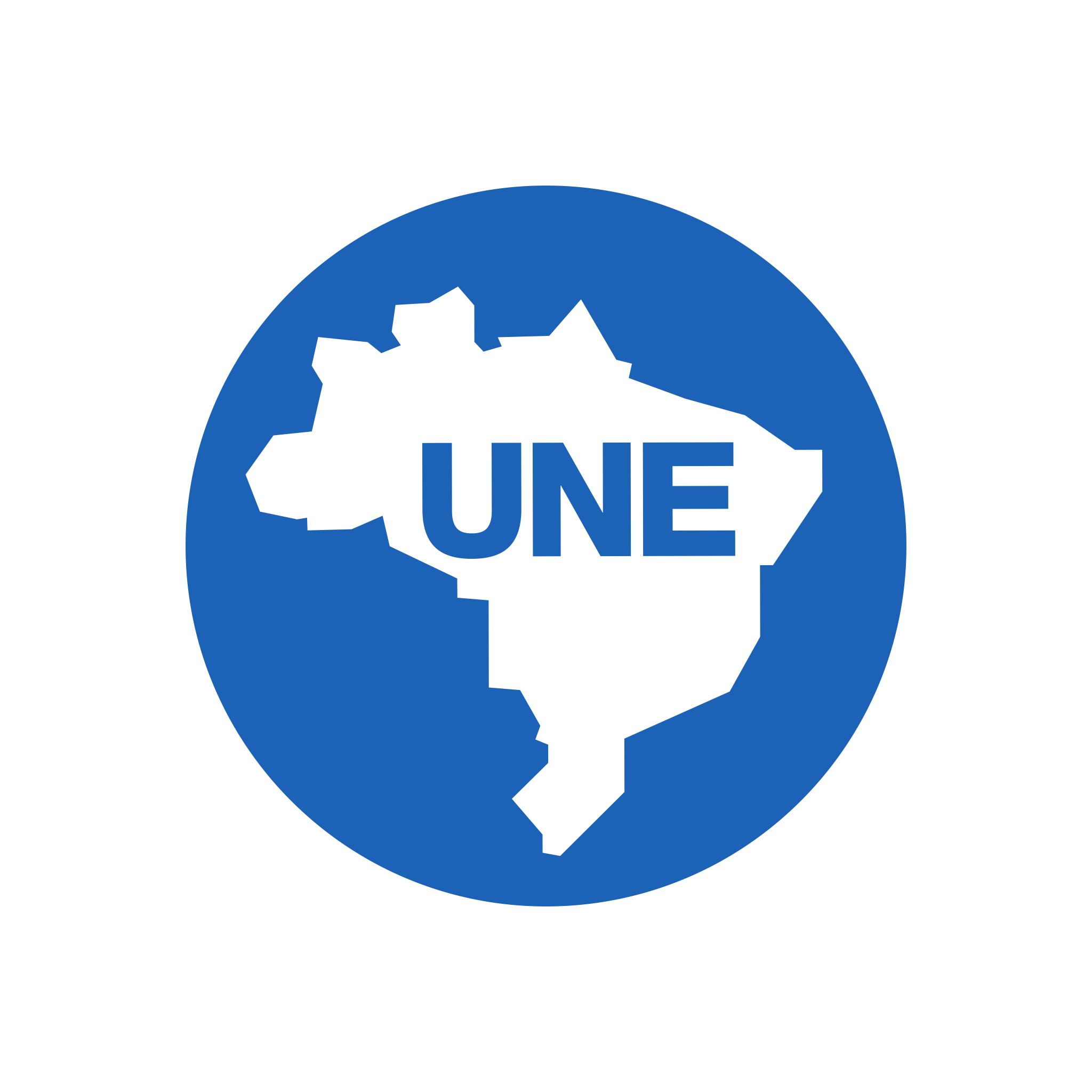 UNE Logo – União Nacional dos Estudantes – PNG e Vetor – Download de Logo