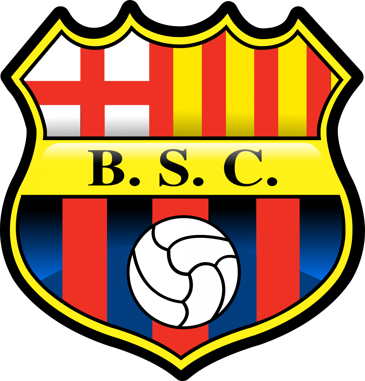 Barcelona SC de Guayaquil Logo - Escudo - PNG e Vetor - Download de Logo