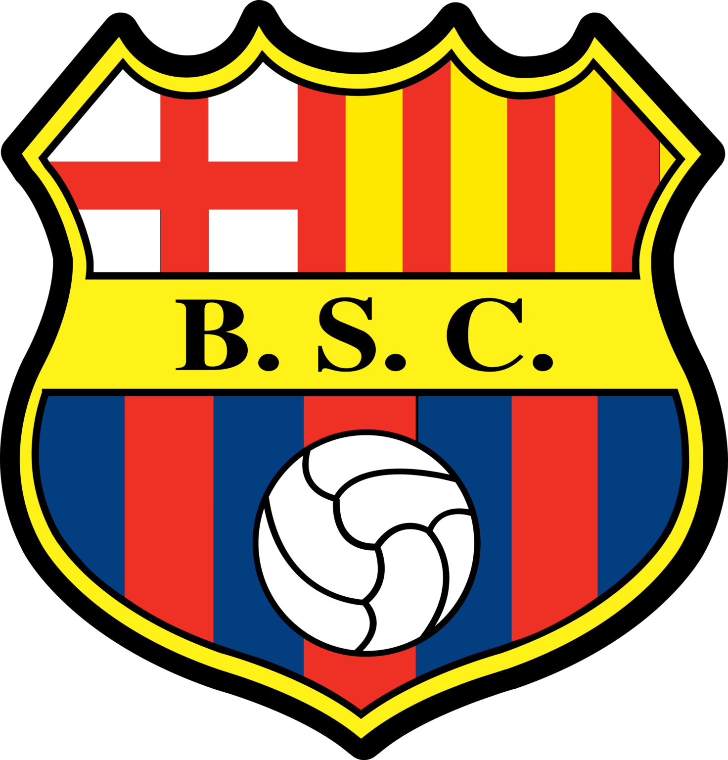 Barcelona SC de Guayaquil Logo – Escudo - PNG e Vetor - Download de Logo