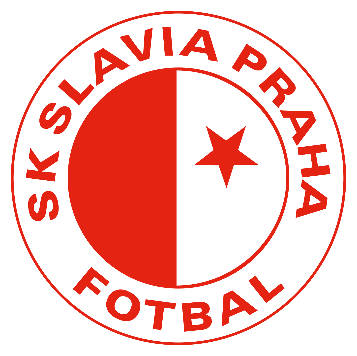 sk slavia praha logo 2 - SK Slavia Prague Logo