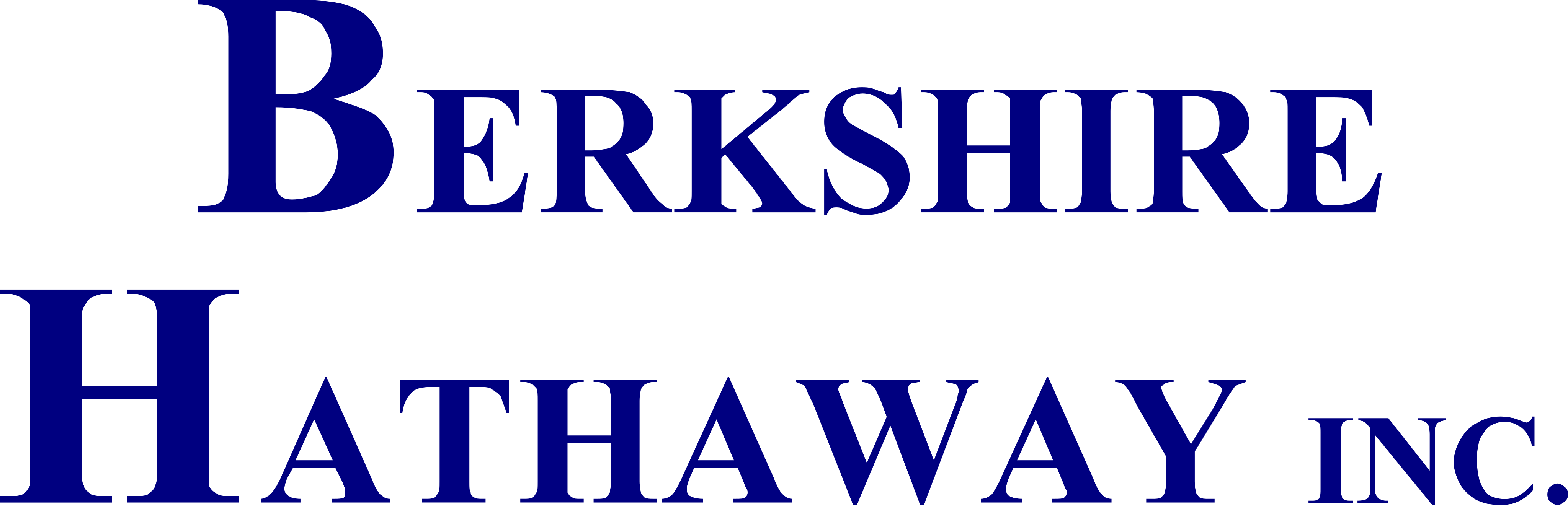 berkshire hathaway inc logo 1 - Berkshire Hathaway Logo
