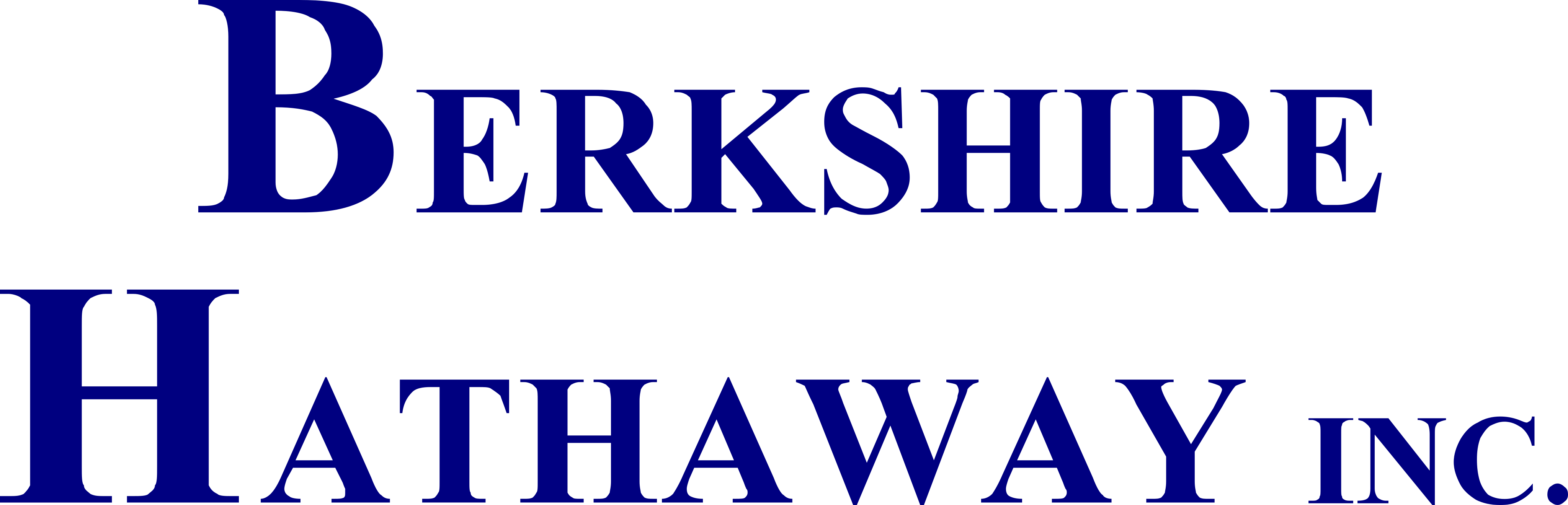 Berkshire Hathaway Logo - PNG y Vector