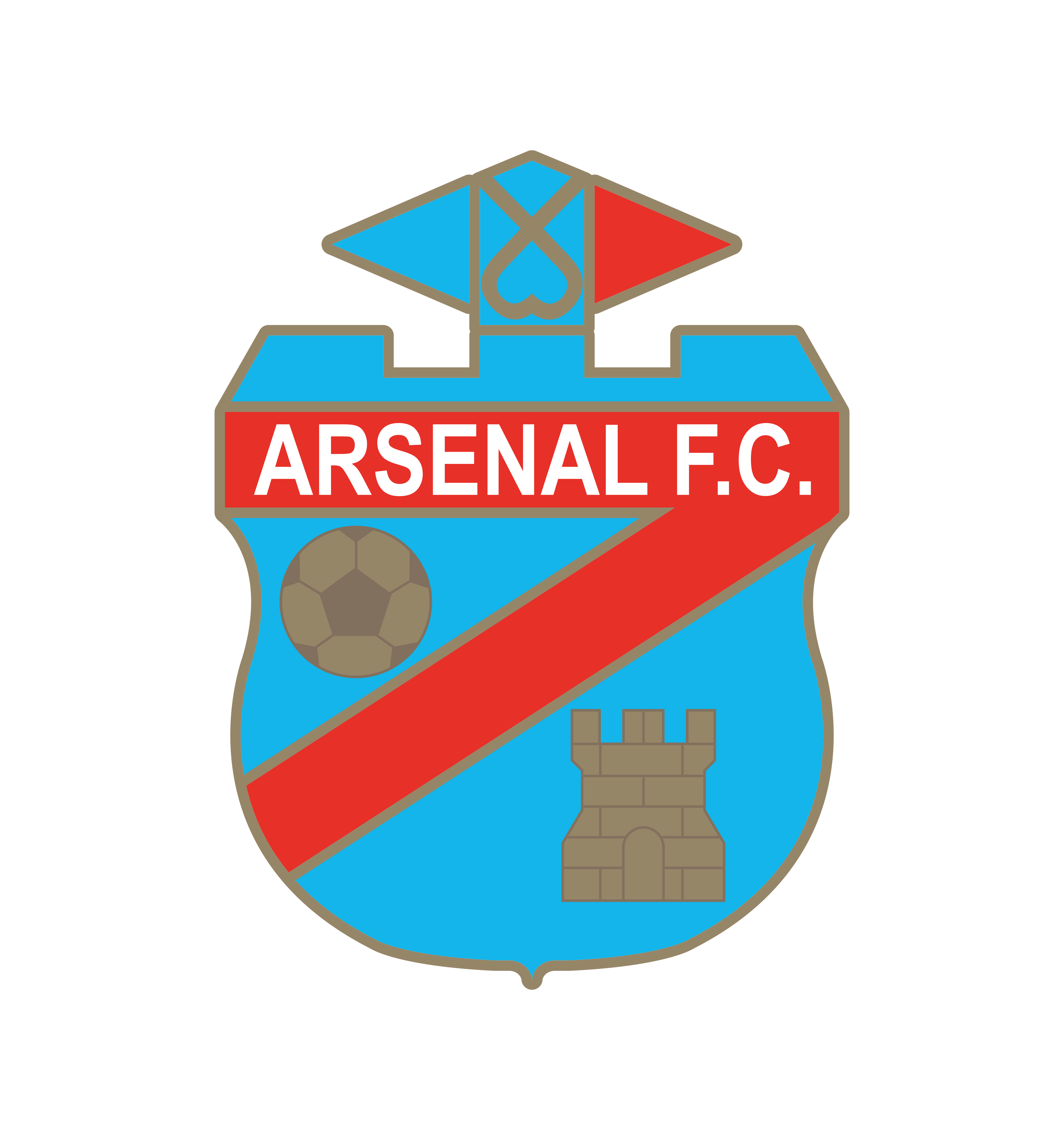 arsenal fc logo 0 - Arsenal FC Sarandí Logo