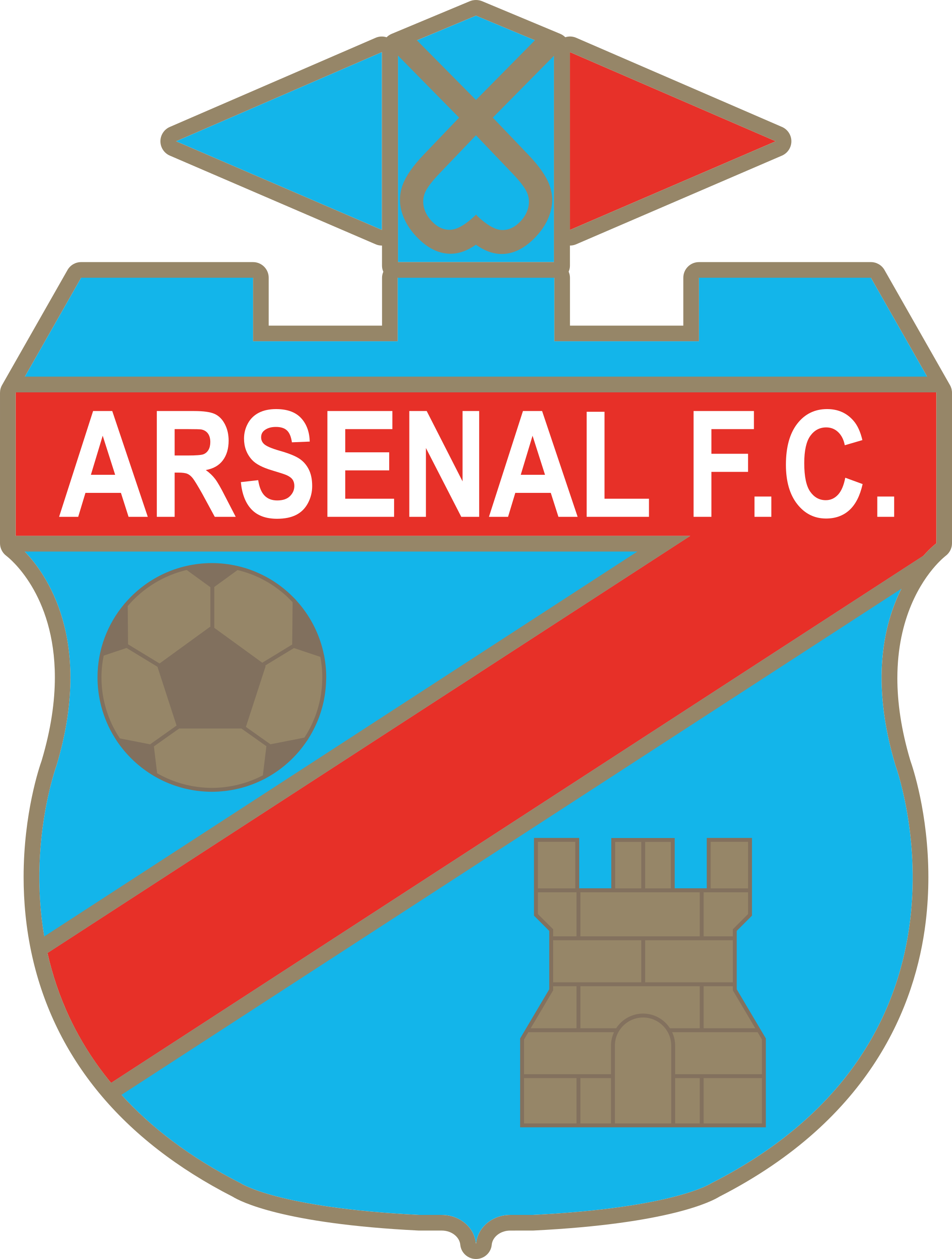Arsenal FC Sarandí Logo.